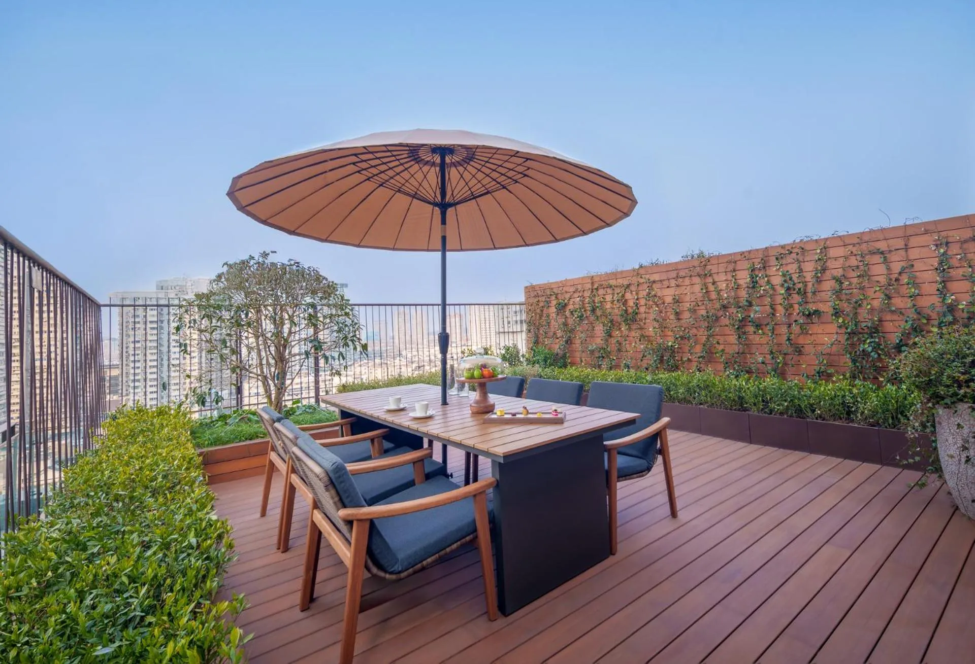 Balcony/Terrace in Ming Hotel Nanjing - MGallery Collection