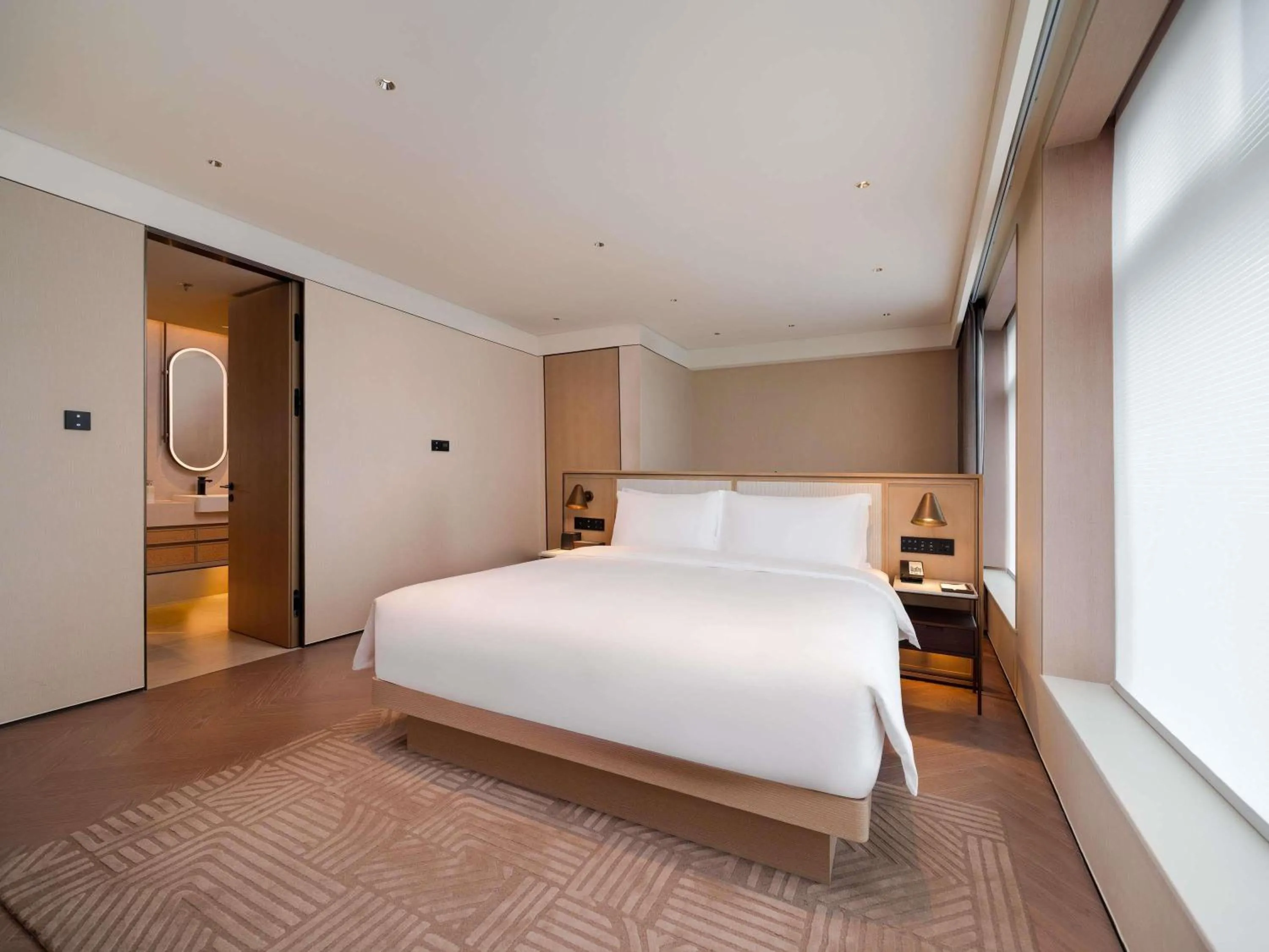 Bedroom, Bed in Ming Hotel Nanjing - MGallery Collection