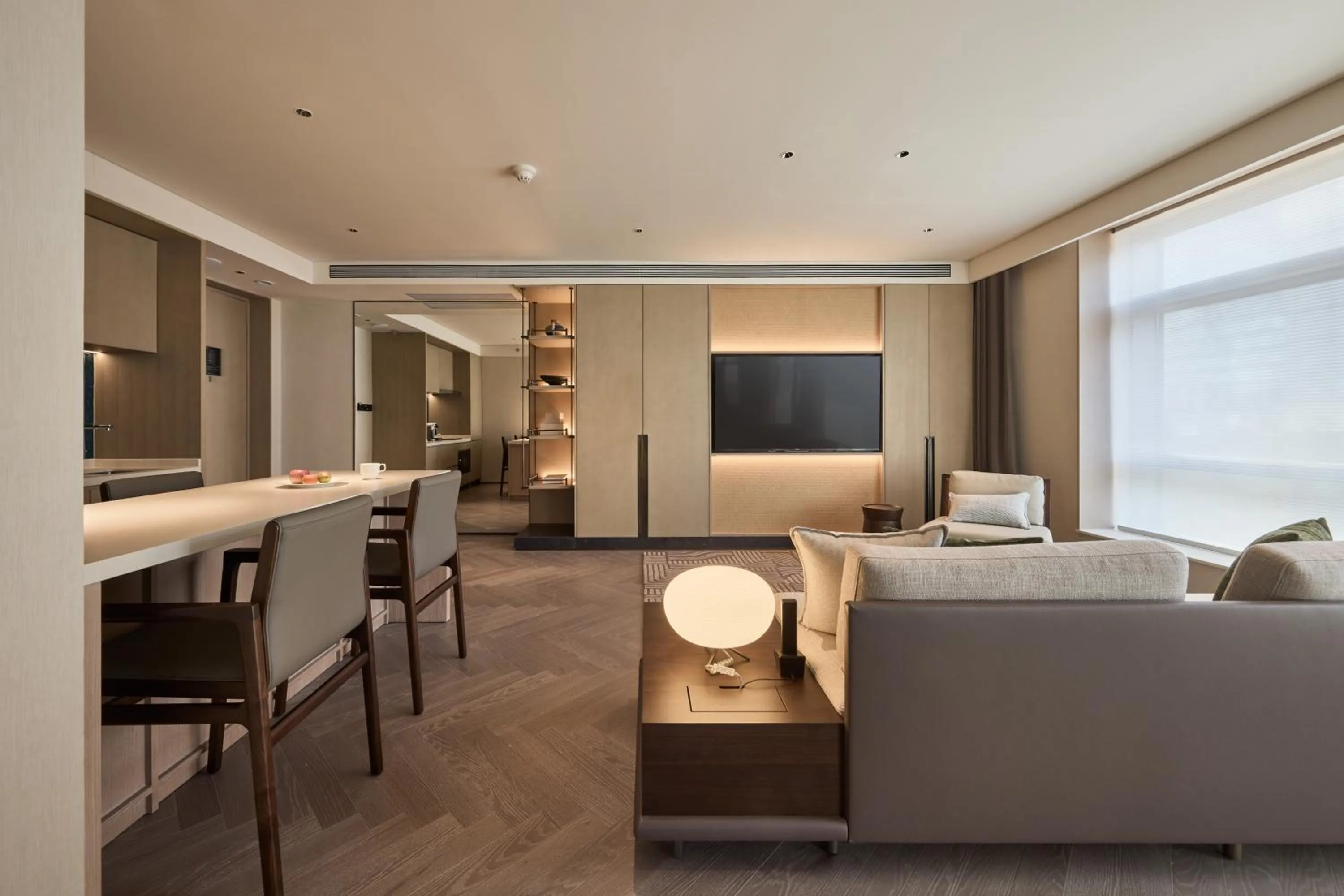 TV and multimedia, Bed in Ming Hotel Nanjing - MGallery Collection