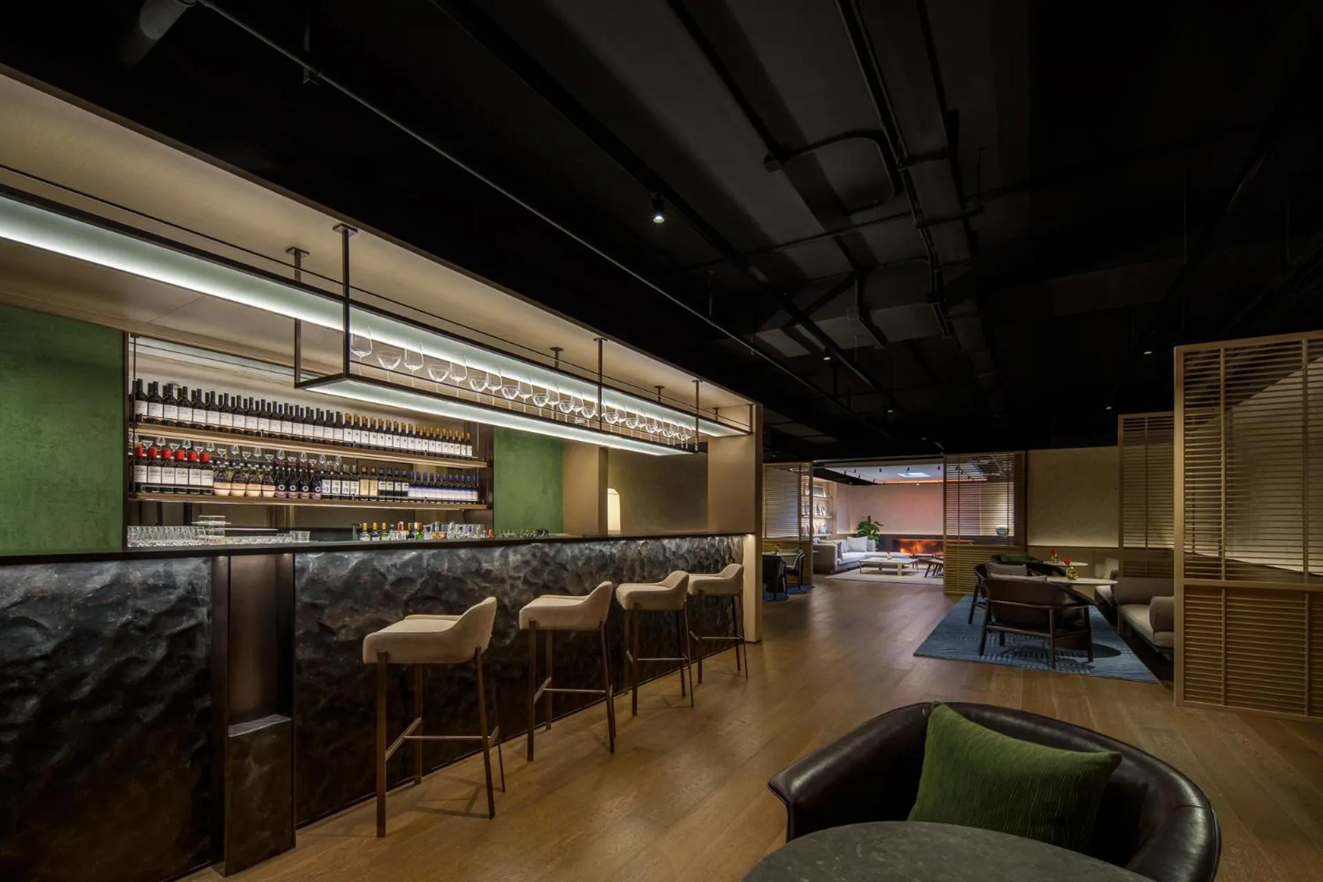 Seating area in Ming Hotel Nanjing - MGallery Collection