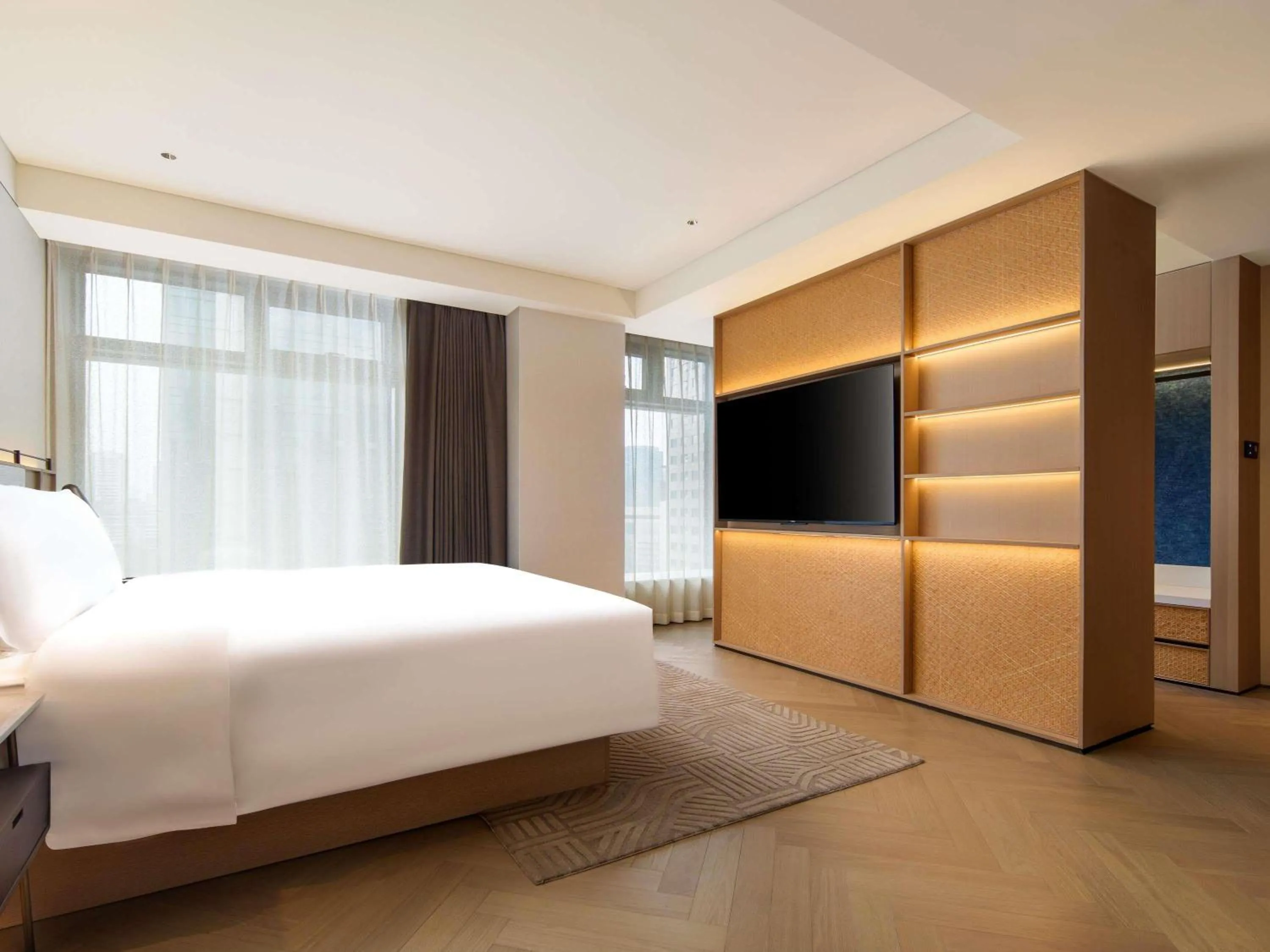 Bedroom, Bed in Ming Hotel Nanjing - MGallery Collection