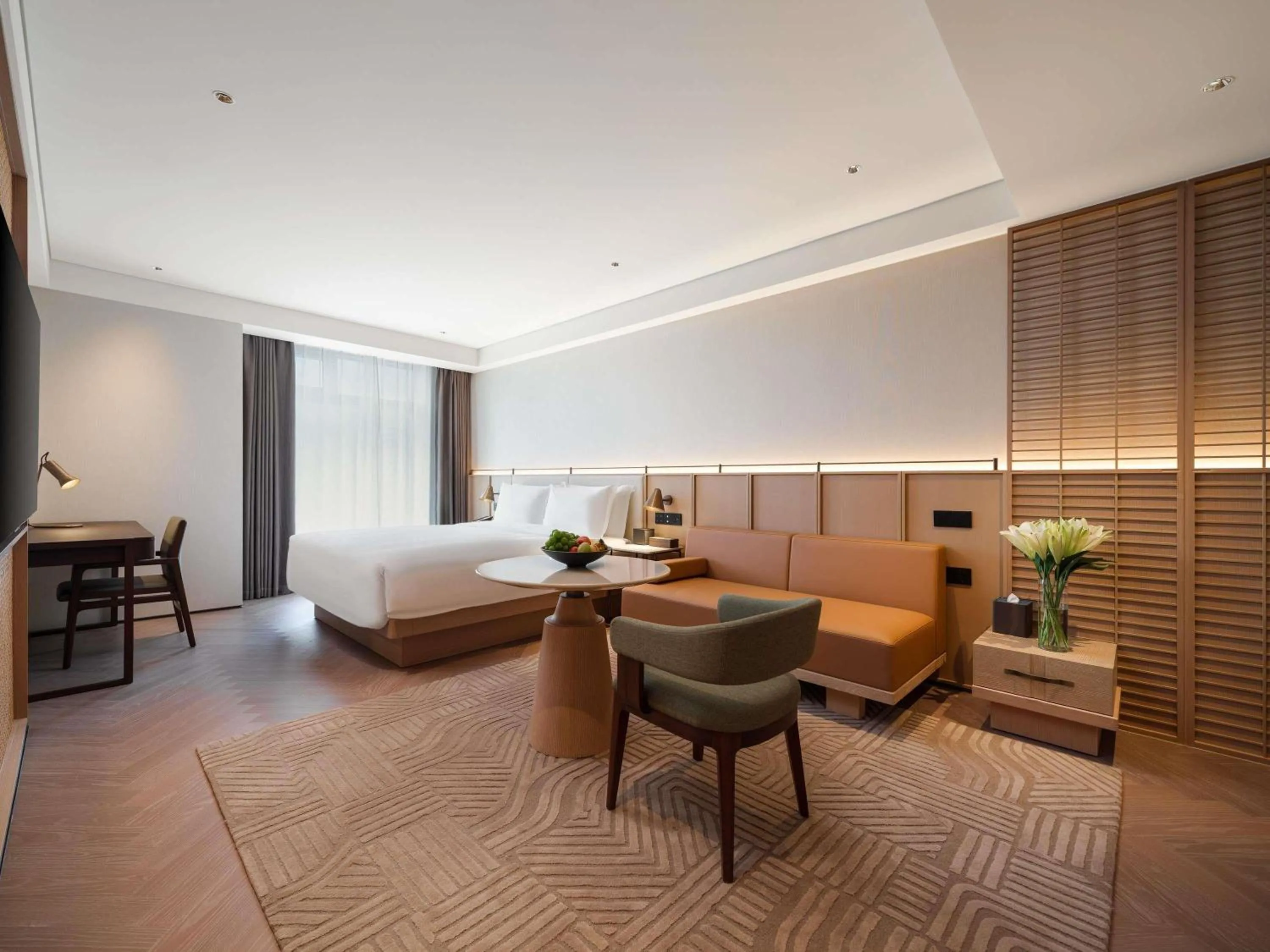 Bedroom, Bed in Ming Hotel Nanjing - MGallery Collection