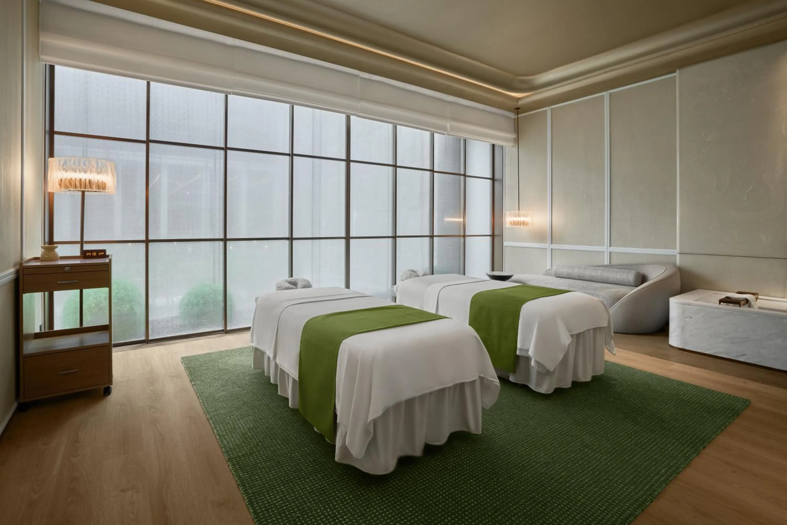 Spa and wellness centre/facilities, Bed in Fairmont Xiamen