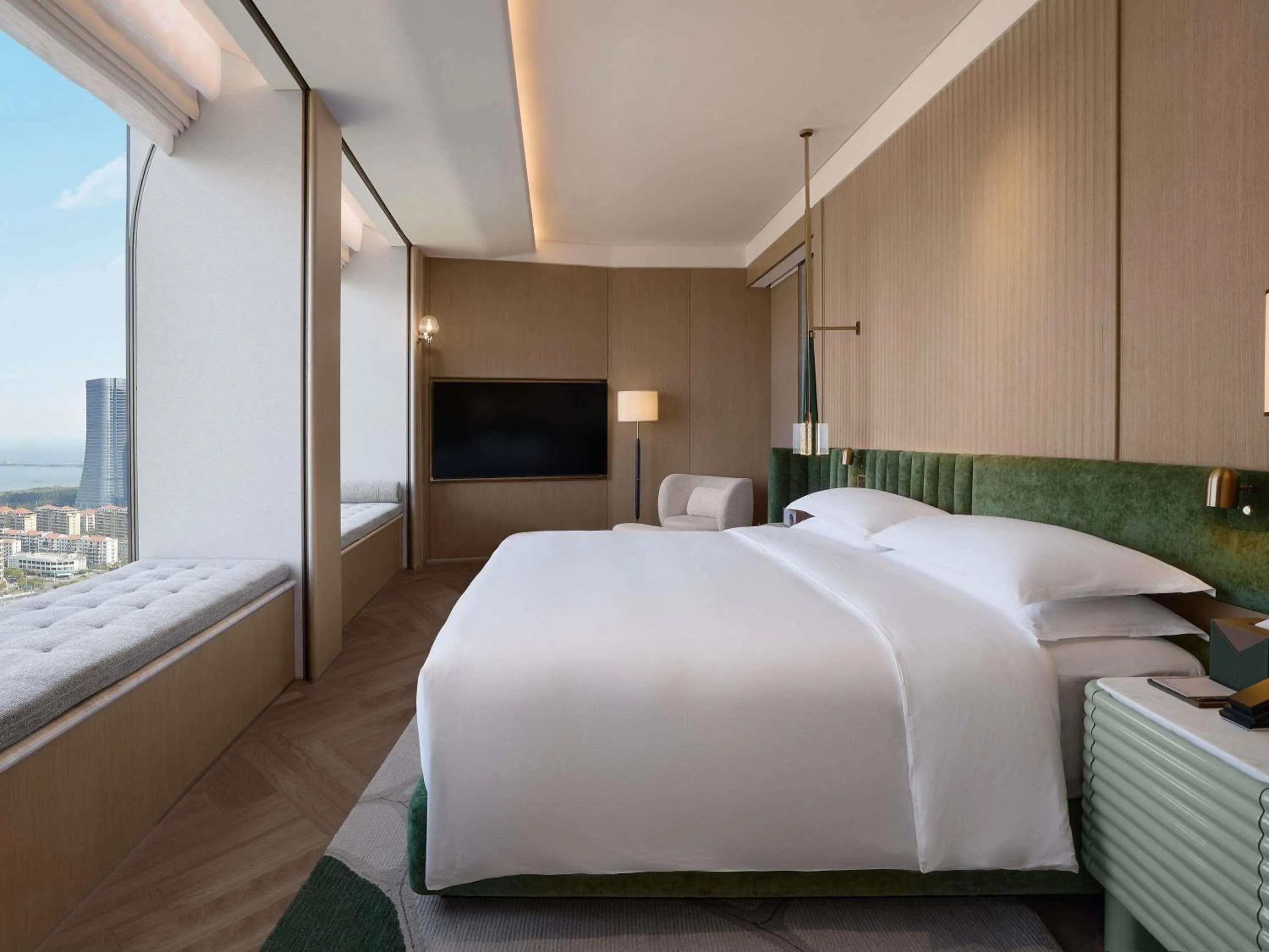 Bedroom, Bed in Fairmont Xiamen