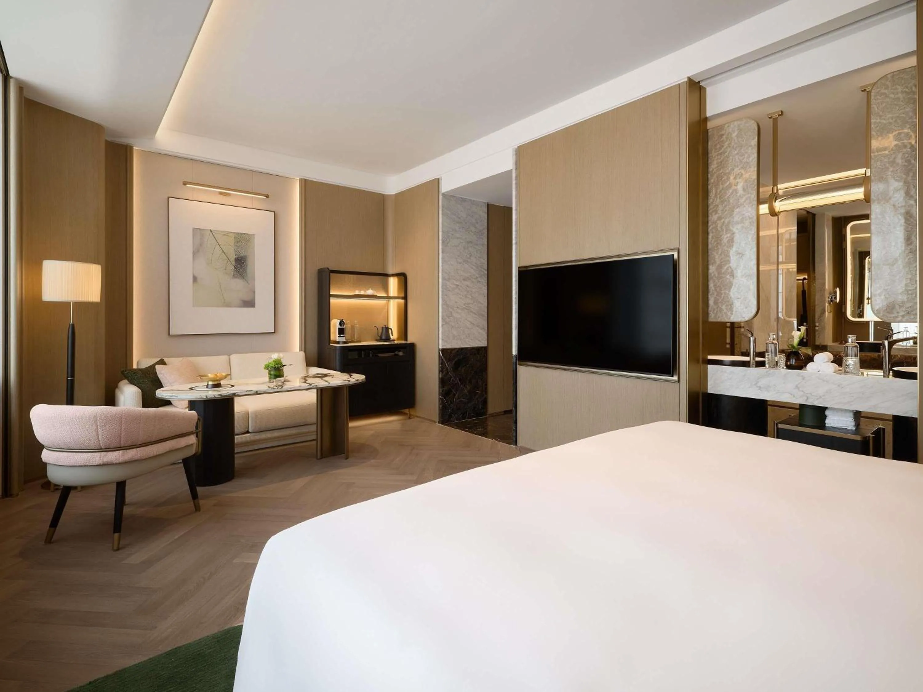 Bedroom, Bed in Fairmont Xiamen
