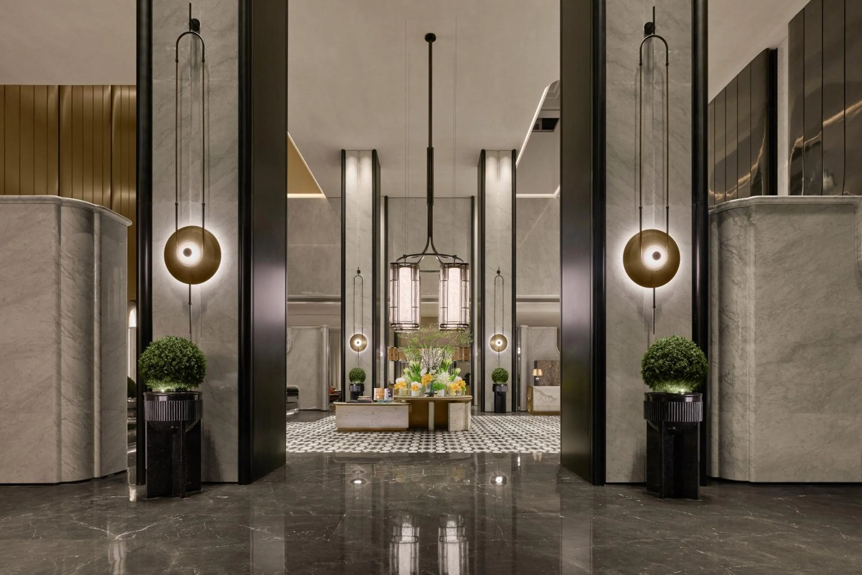 Lobby or reception in Fairmont Xiamen