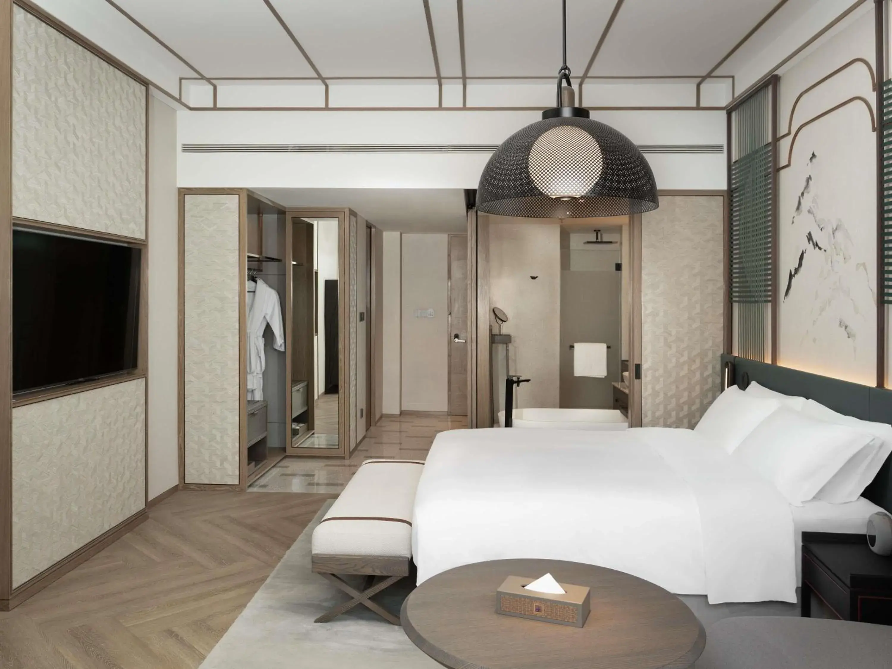 Superior King Room in Dangkou Ancient Town Hotel Wuxi MGallery Collection Superior King Room in Dangkou Ancient Town Hotel Wuxi MGallery Collection