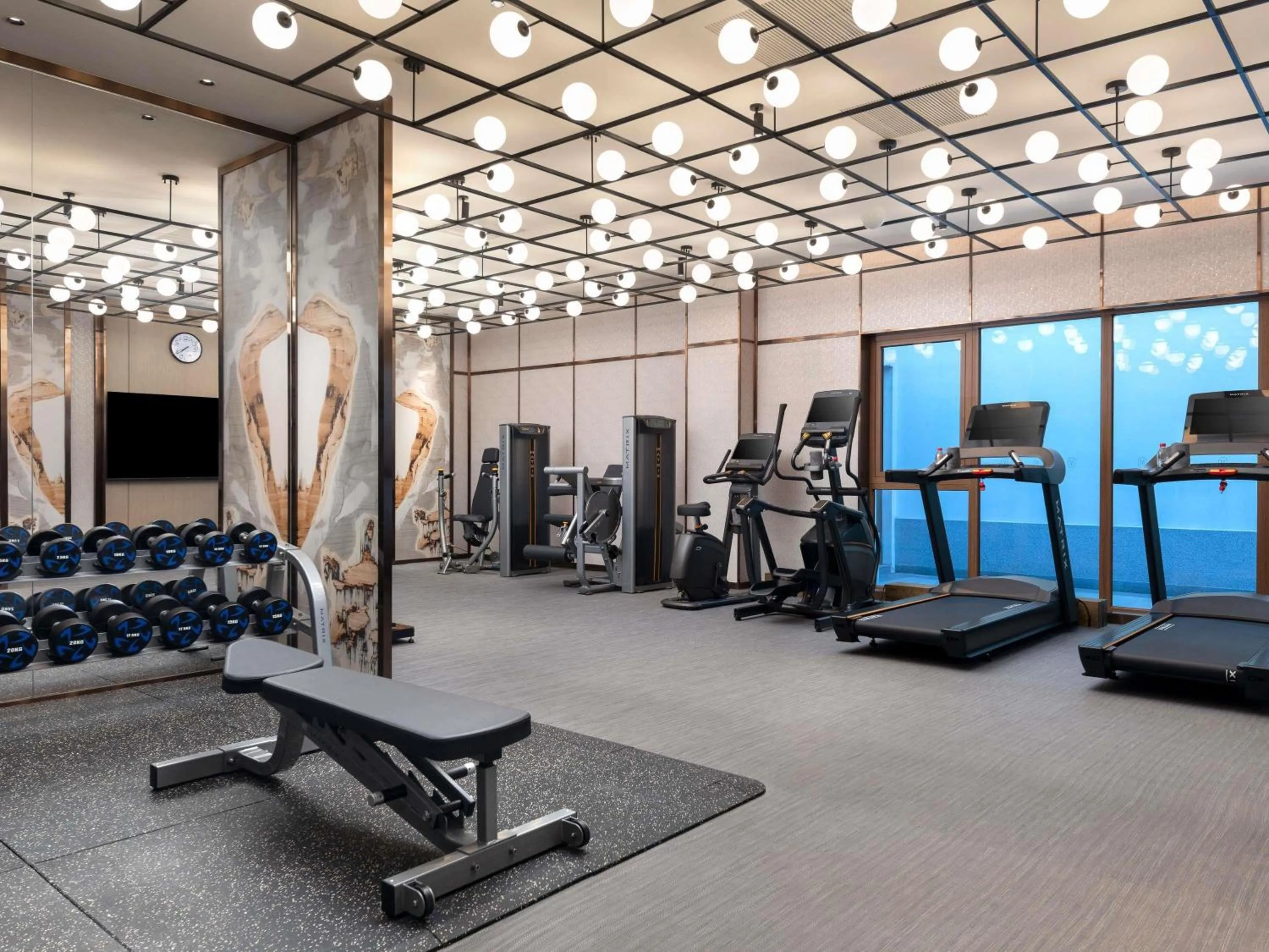 Fitness centre/facilities in Dangkou Ancient Town Hotel Wuxi MGallery Collection