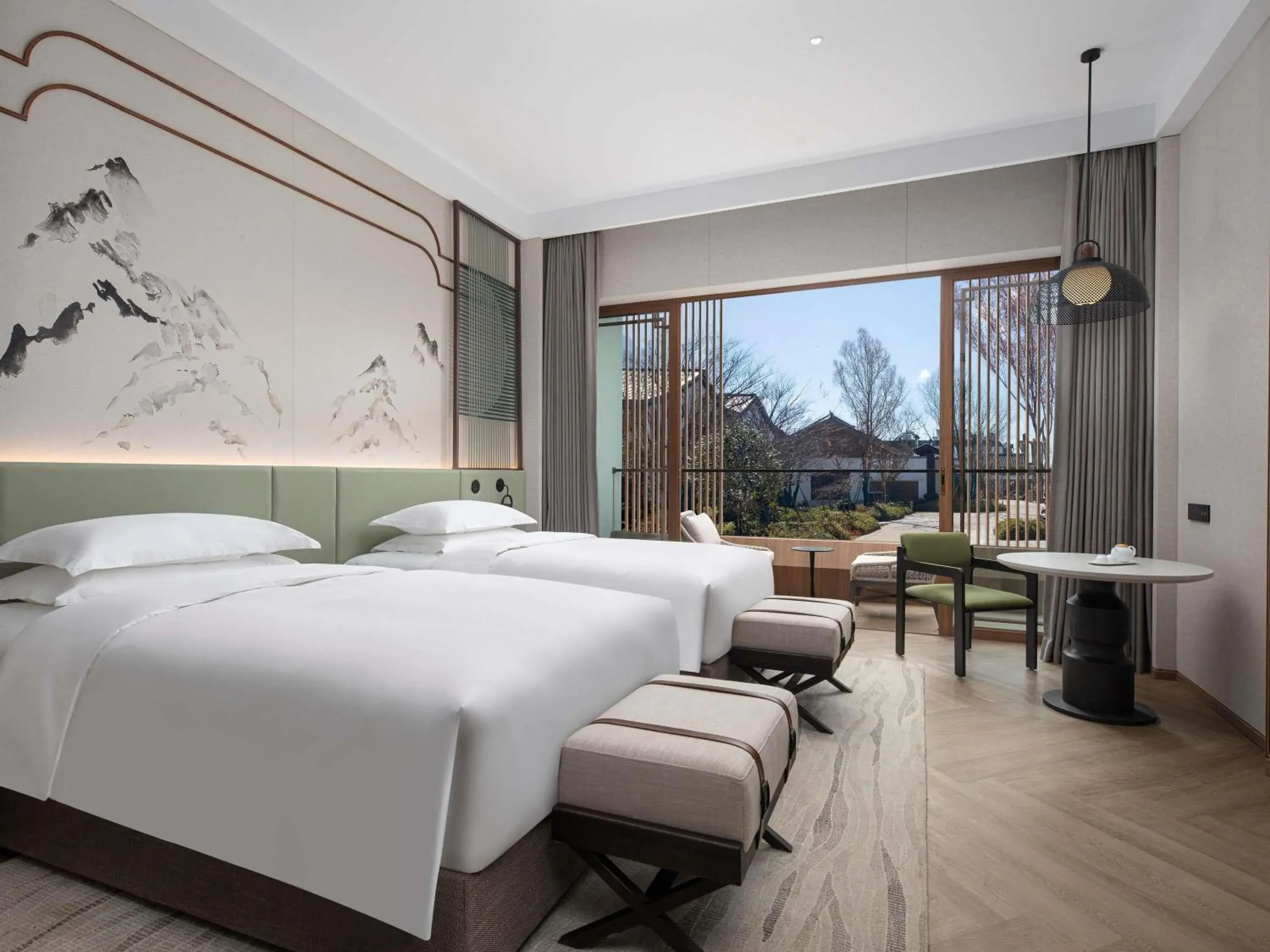 Superior Twin Room in Dangkou Ancient Town Hotel Wuxi MGallery Collection Superior Twin Room in Dangkou Ancient Town Hotel Wuxi MGallery Collection