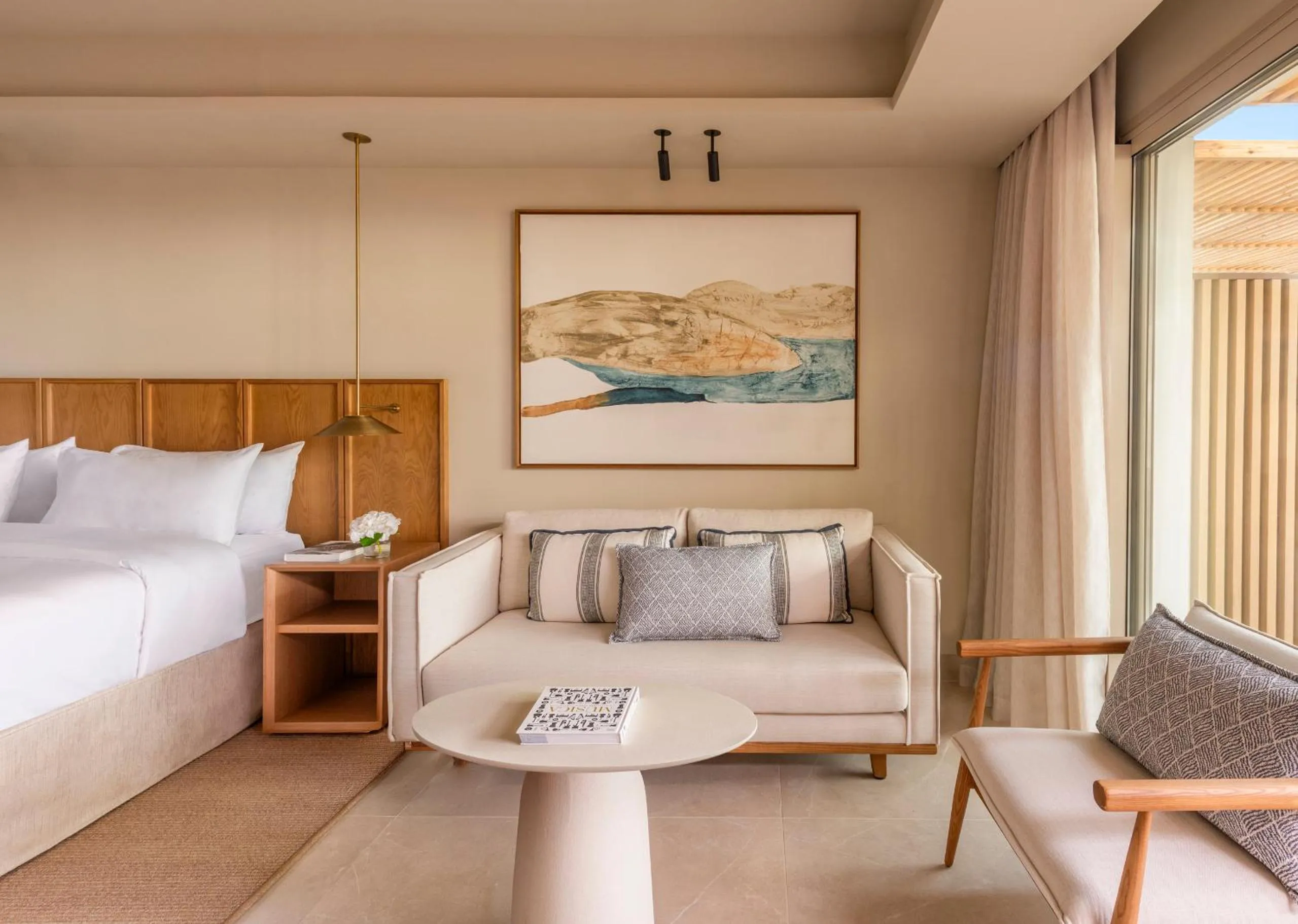 Bed in Fairmont La Hacienda Costa del Sol