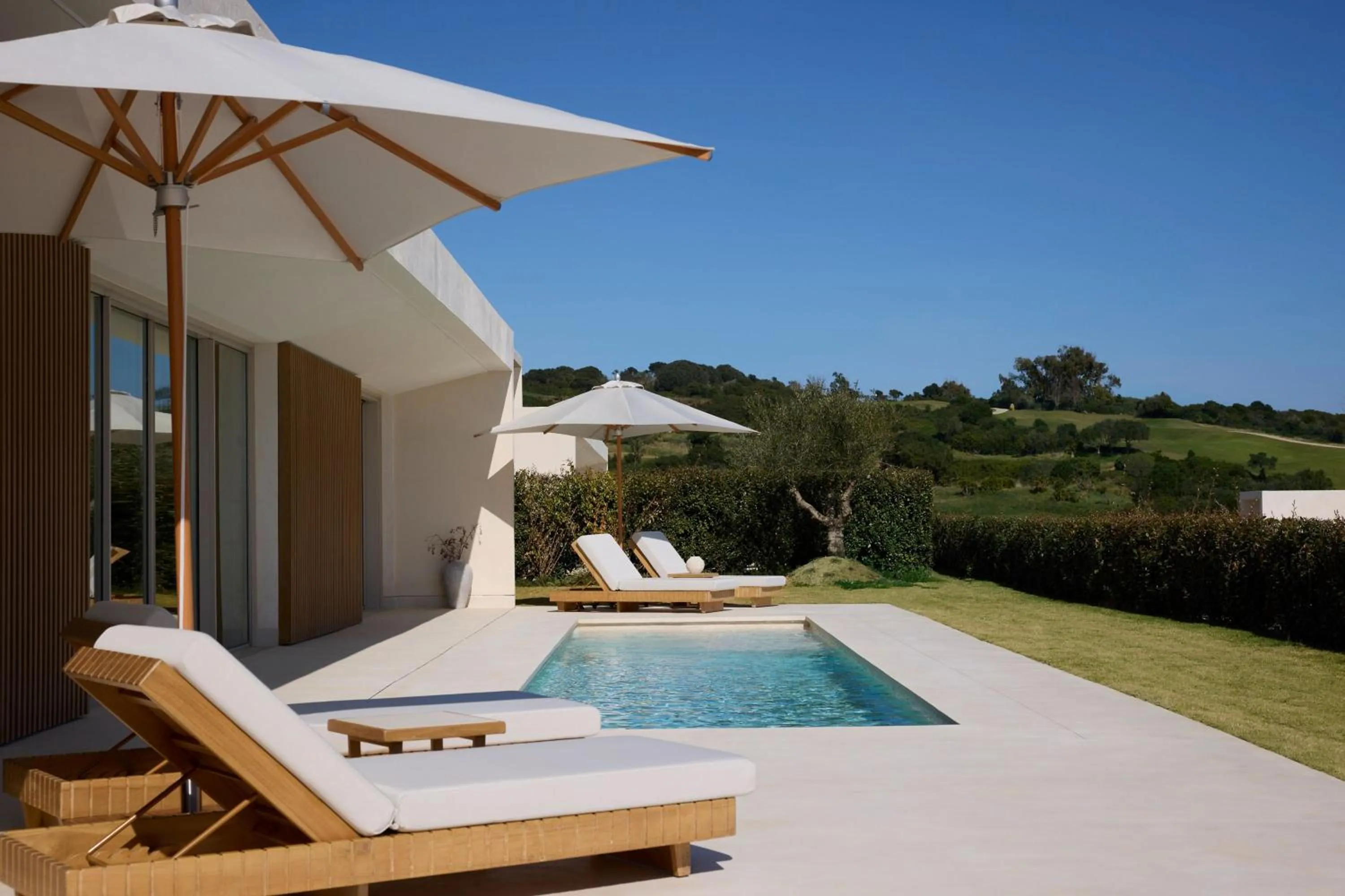 Swimming pool in Fairmont La Hacienda Costa del Sol