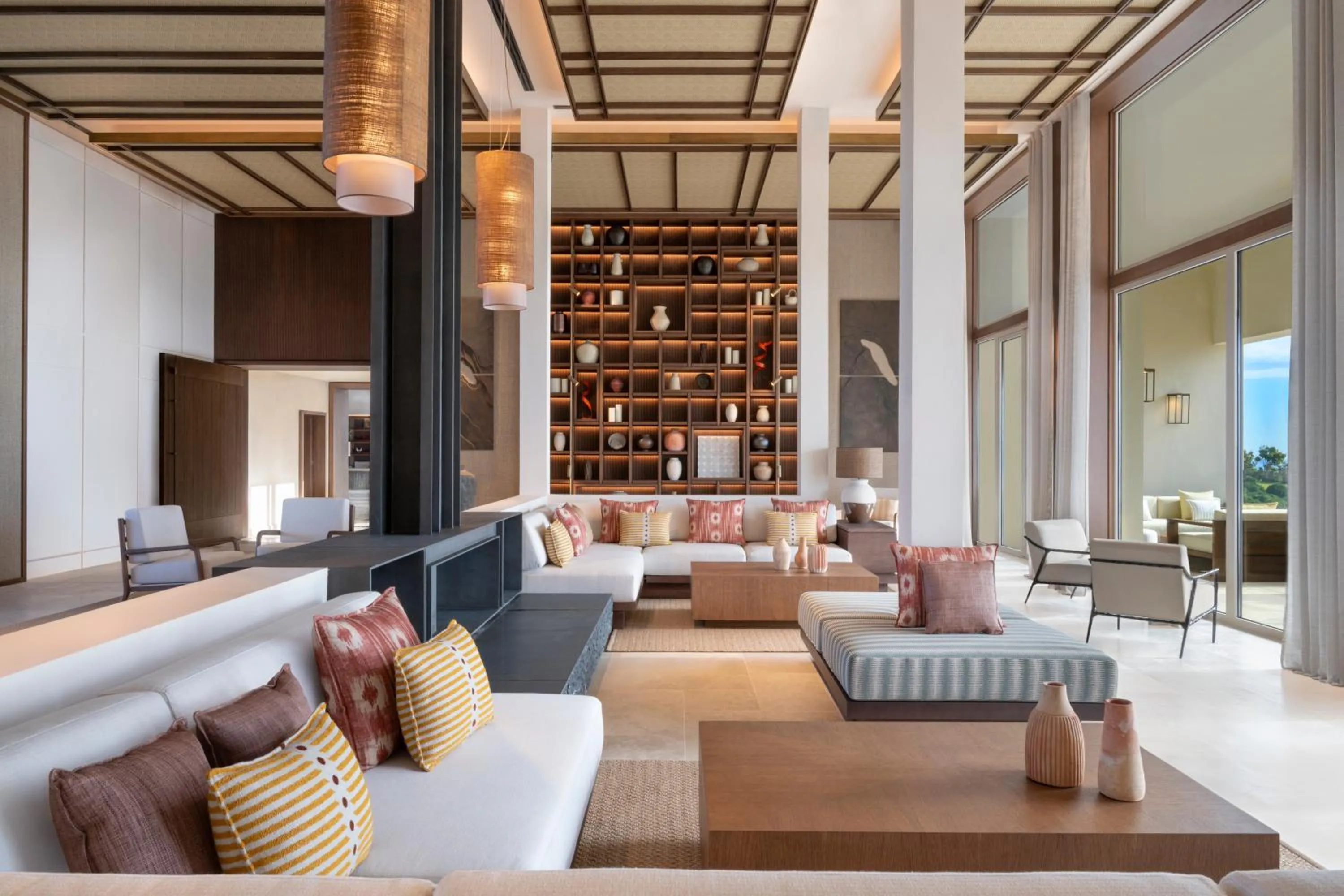 Lobby or reception in Fairmont La Hacienda Costa del Sol