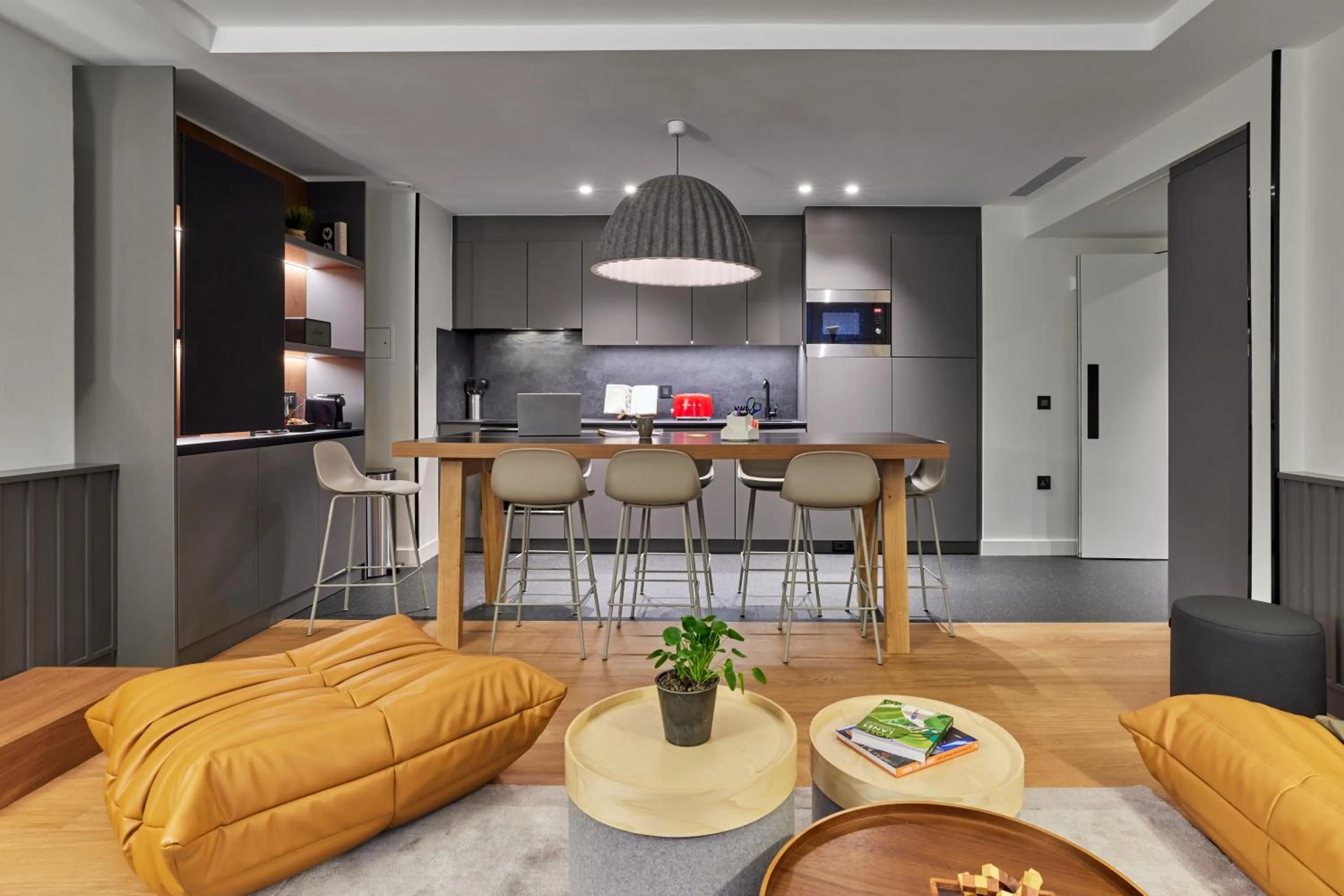 Living room in Aparthotel Adagio London City East