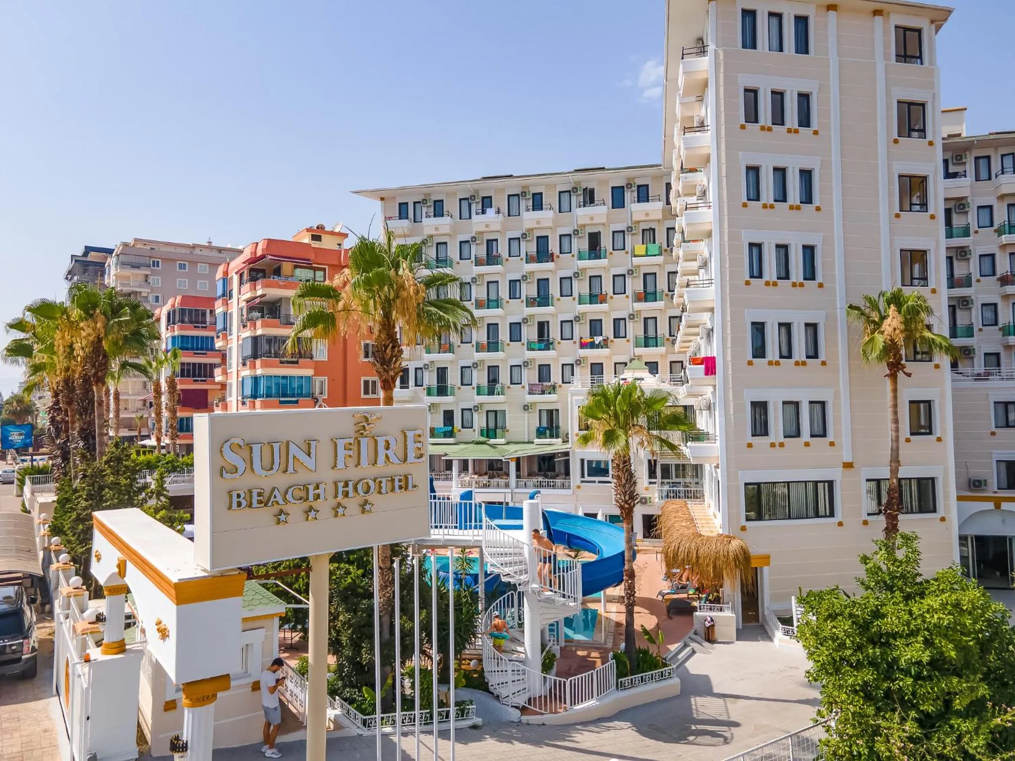 Property building in SUN FIRE BEACH Hotel