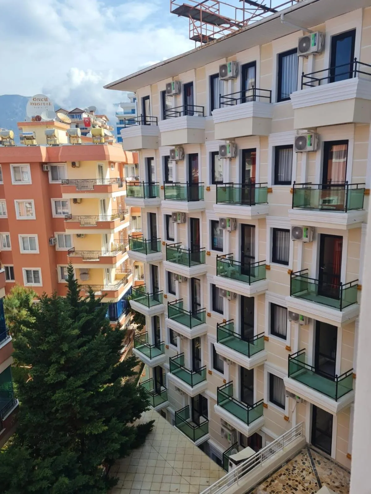 Balcony/Terrace in SUN FIRE BEACH Hotel