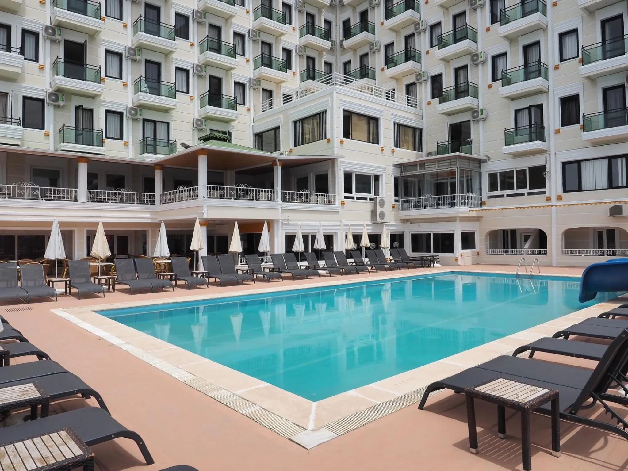 Swimming pool in SUN FIRE BEACH Hotel