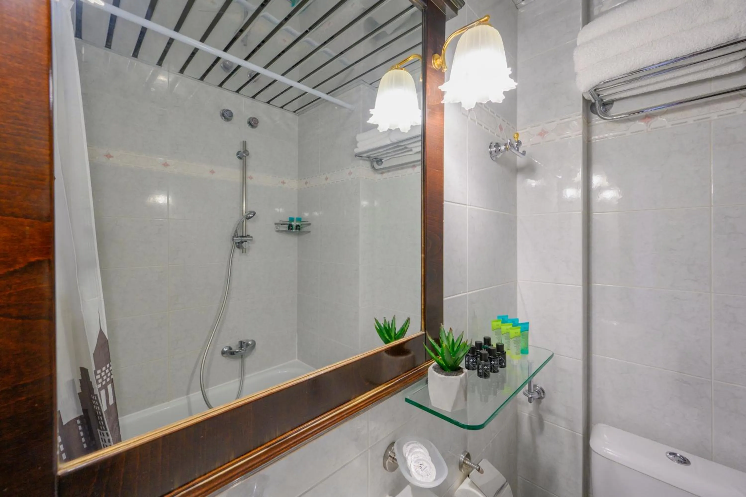 Bathroom in EONA BEACH RESORT by Greek Pride