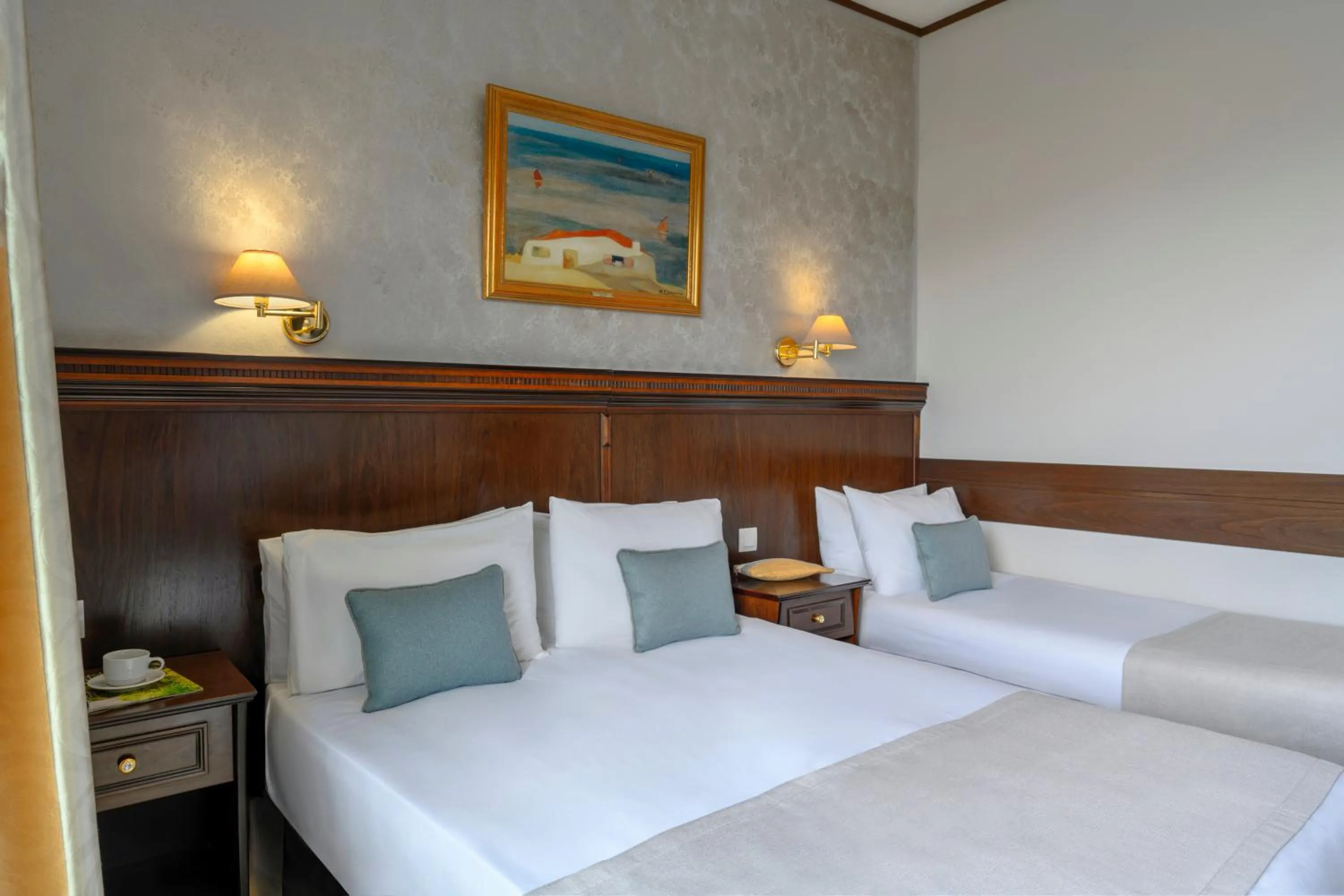 Bed in EONA BEACH RESORT by Greek Pride