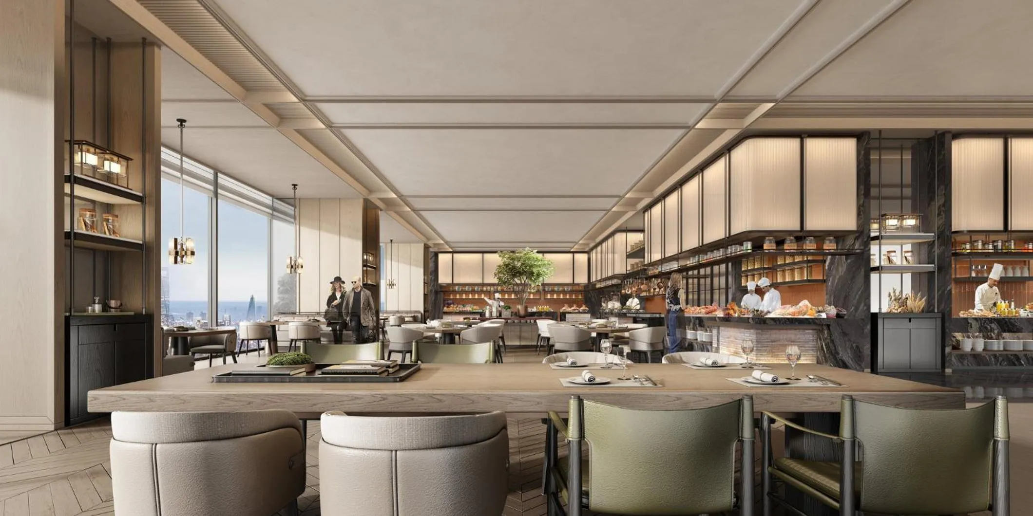 Restaurant/places to eat in Crowne Plaza Jingmen by IHG