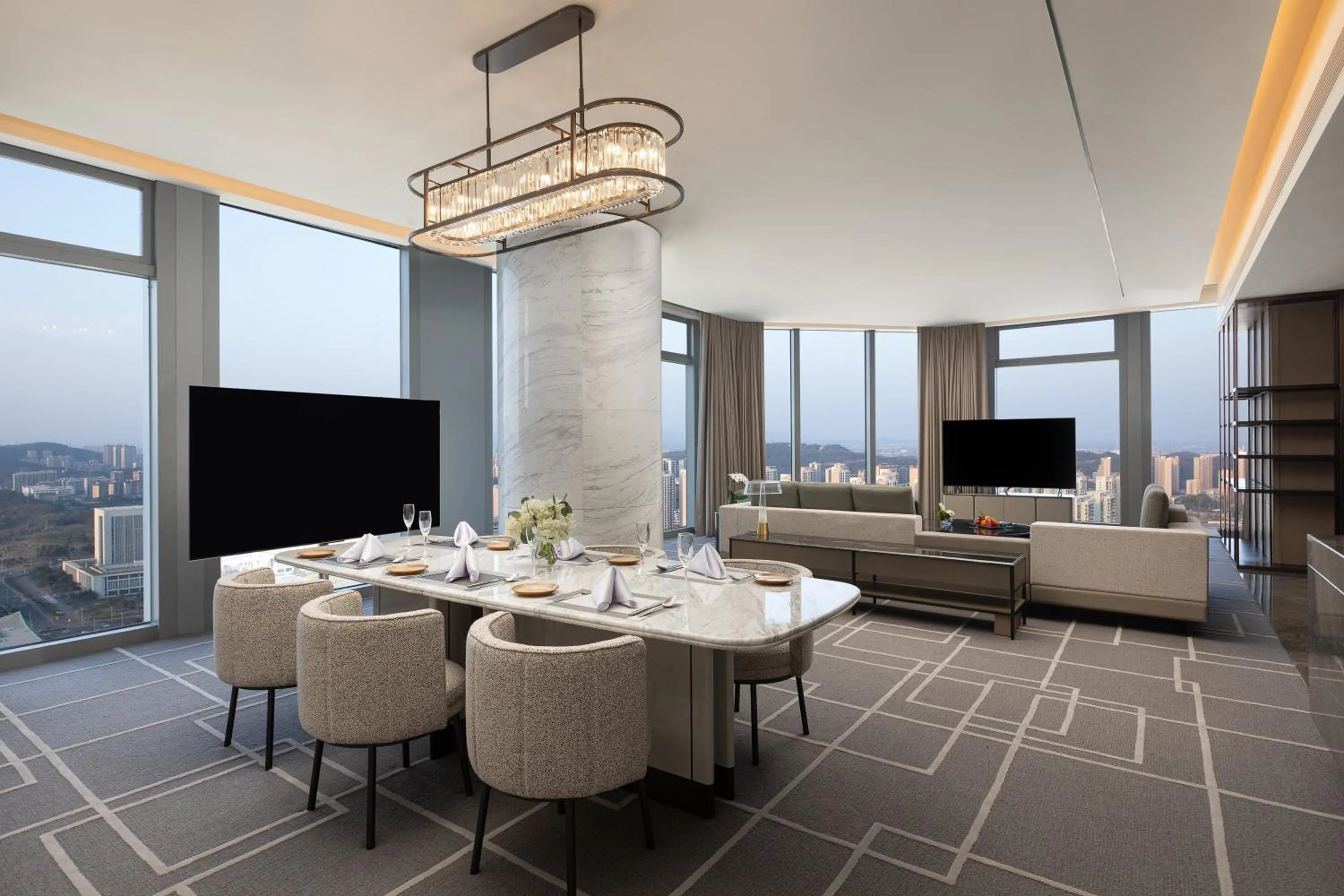 Photo of the whole room in Crowne Plaza Jingmen by IHG