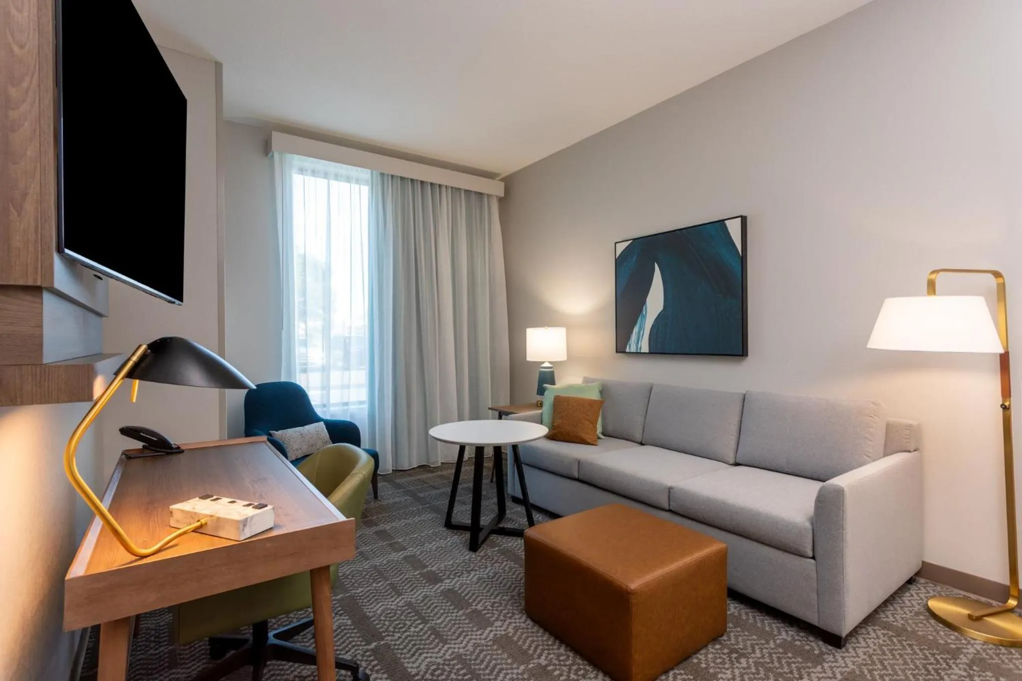 Photo of the whole room in Staybridge Suites Ocala-near Equestrian-Aquatics by IHG