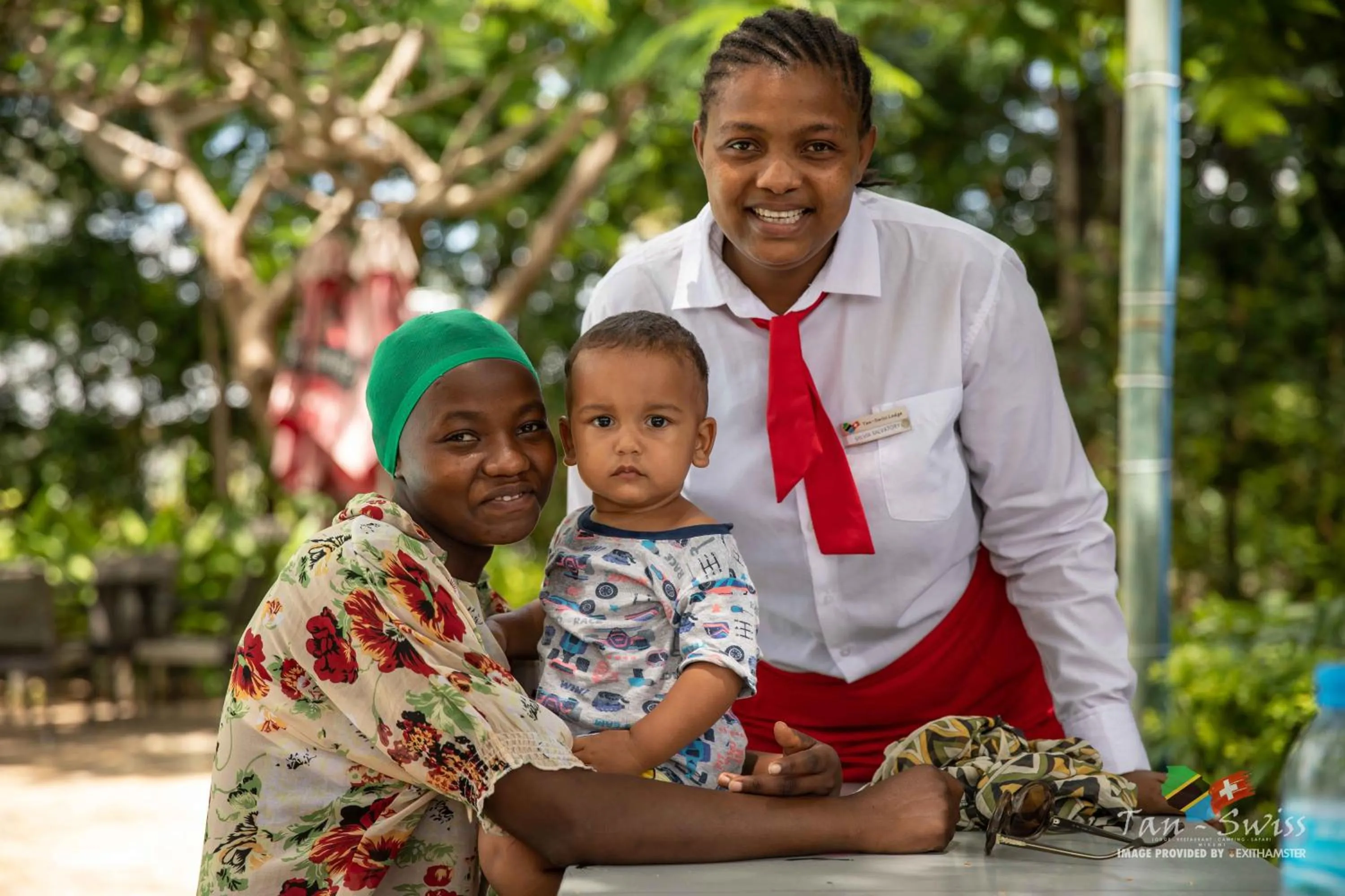 Staff in Tan-Swiss Lodge