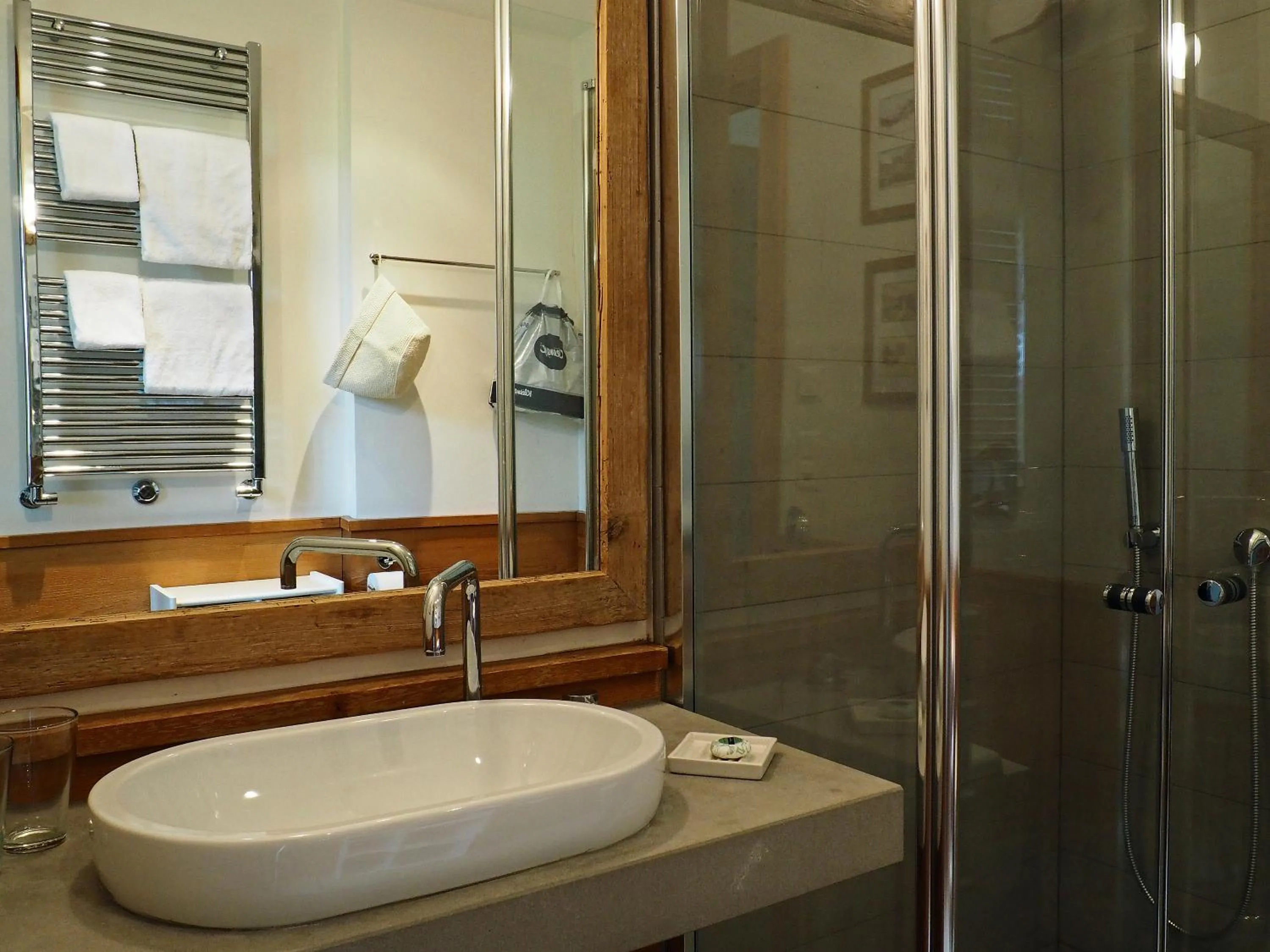 Bathroom in Maloja Palace Residence Engadin-St Moritz CO2-Neutral