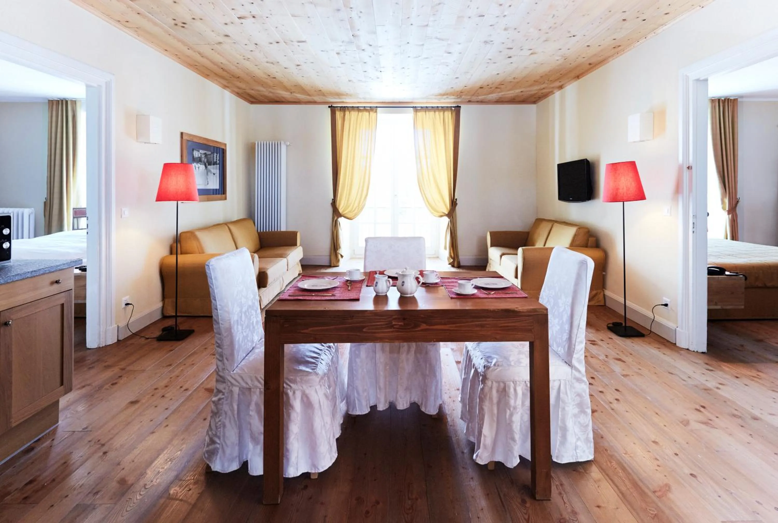 Bed in Maloja Palace Residence Engadin-St Moritz CO2-Neutral