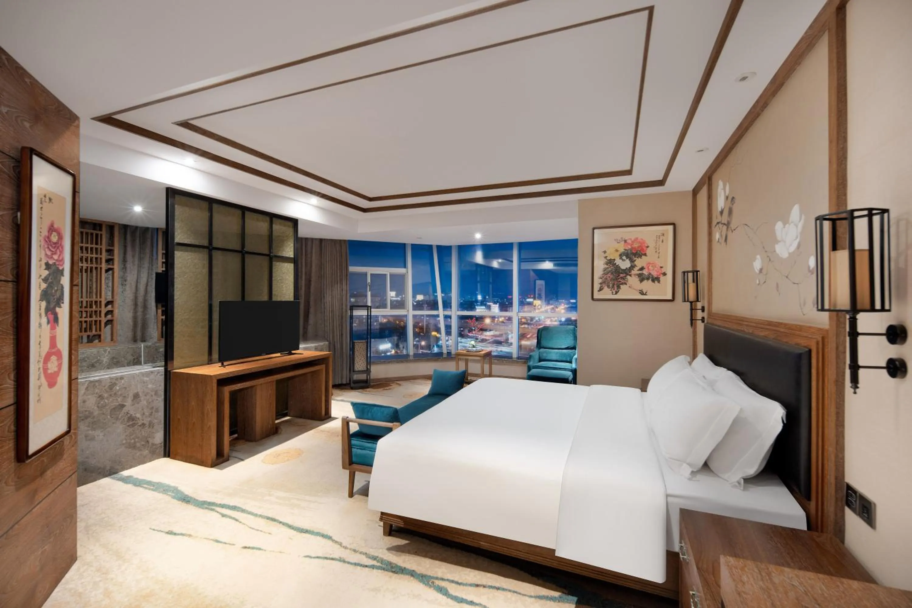 Bed in Grand Mercure Kunming South