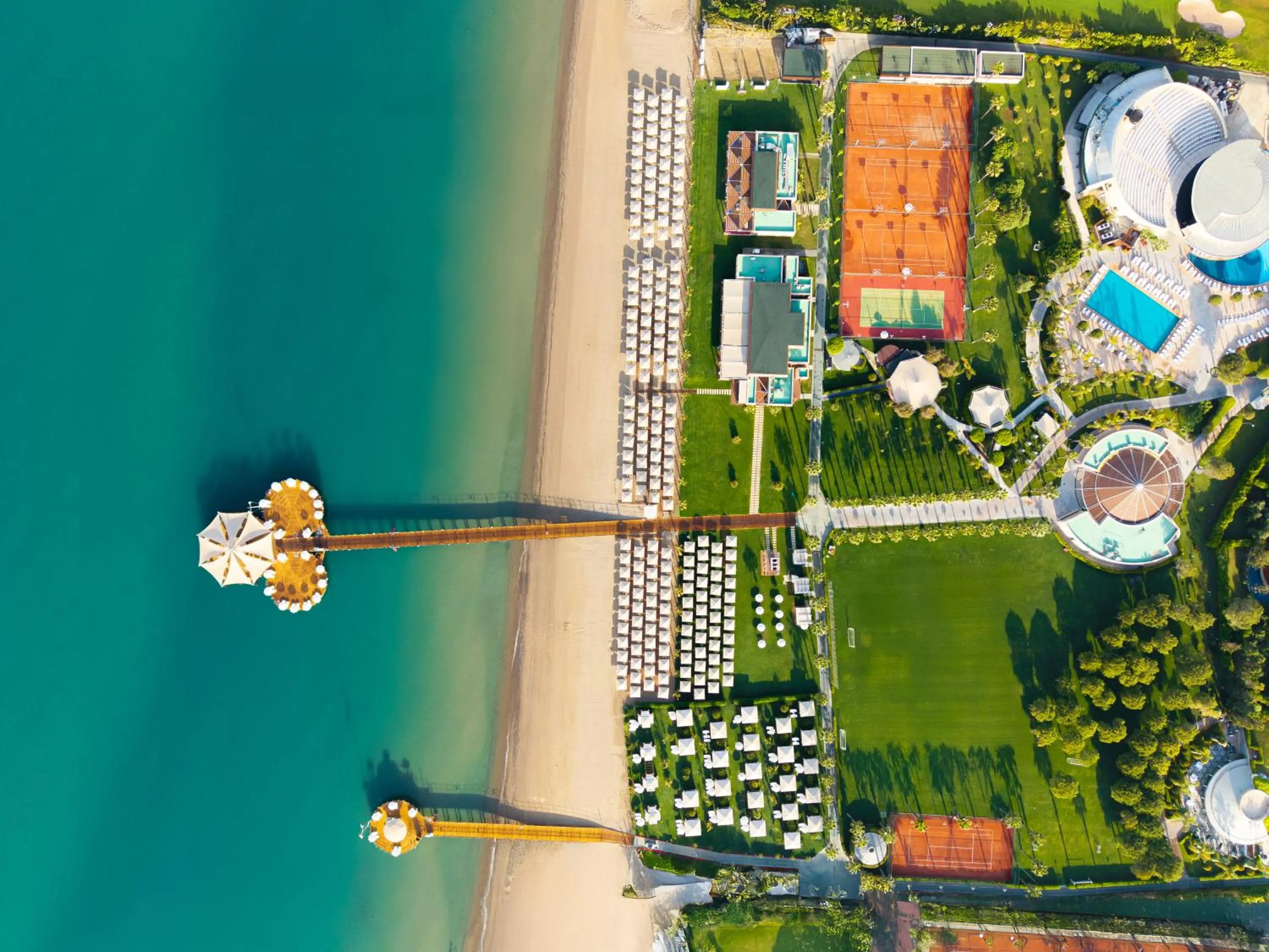 Beach in Calista Luxury Resort