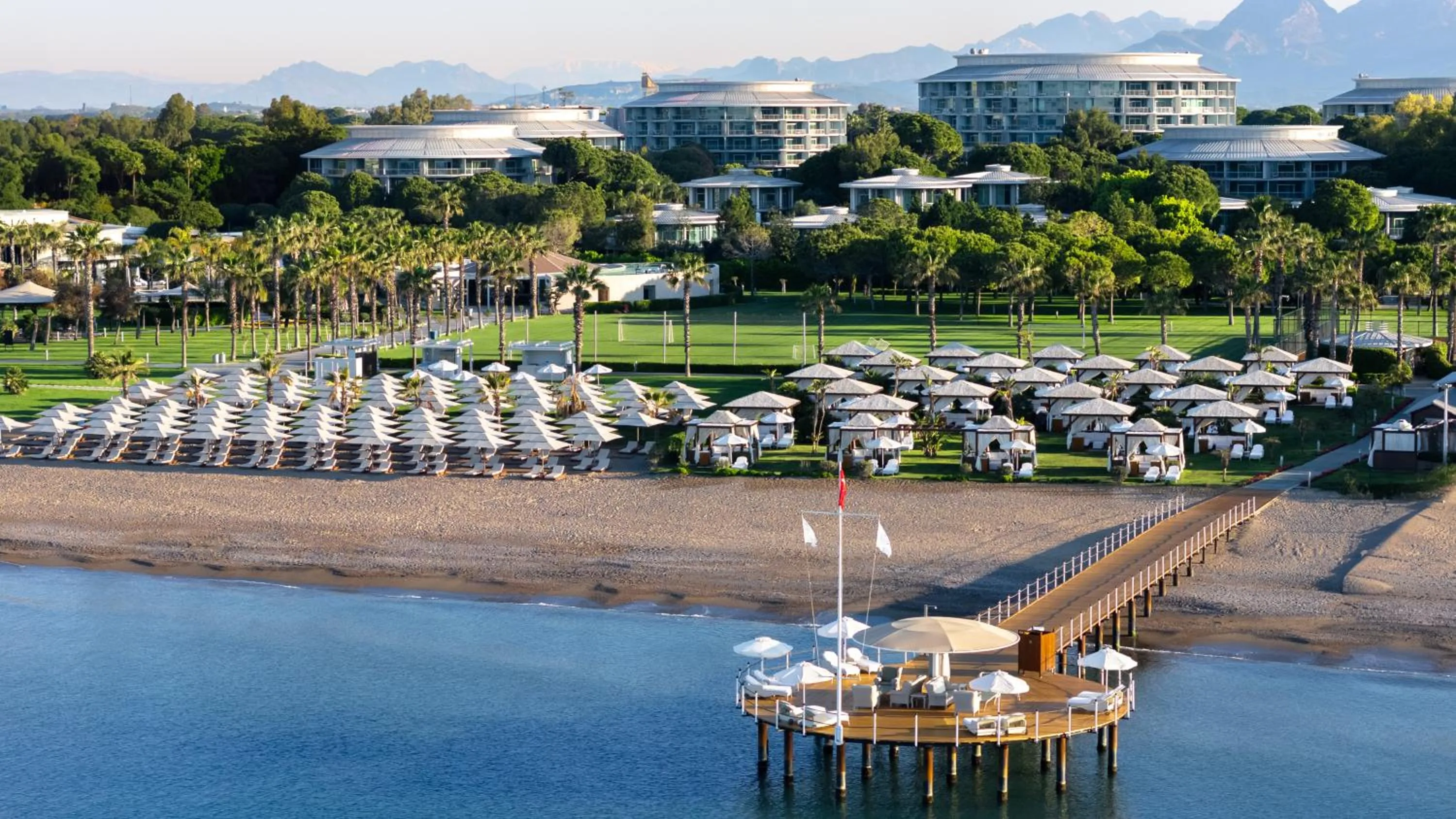 Beach in Calista Luxury Resort