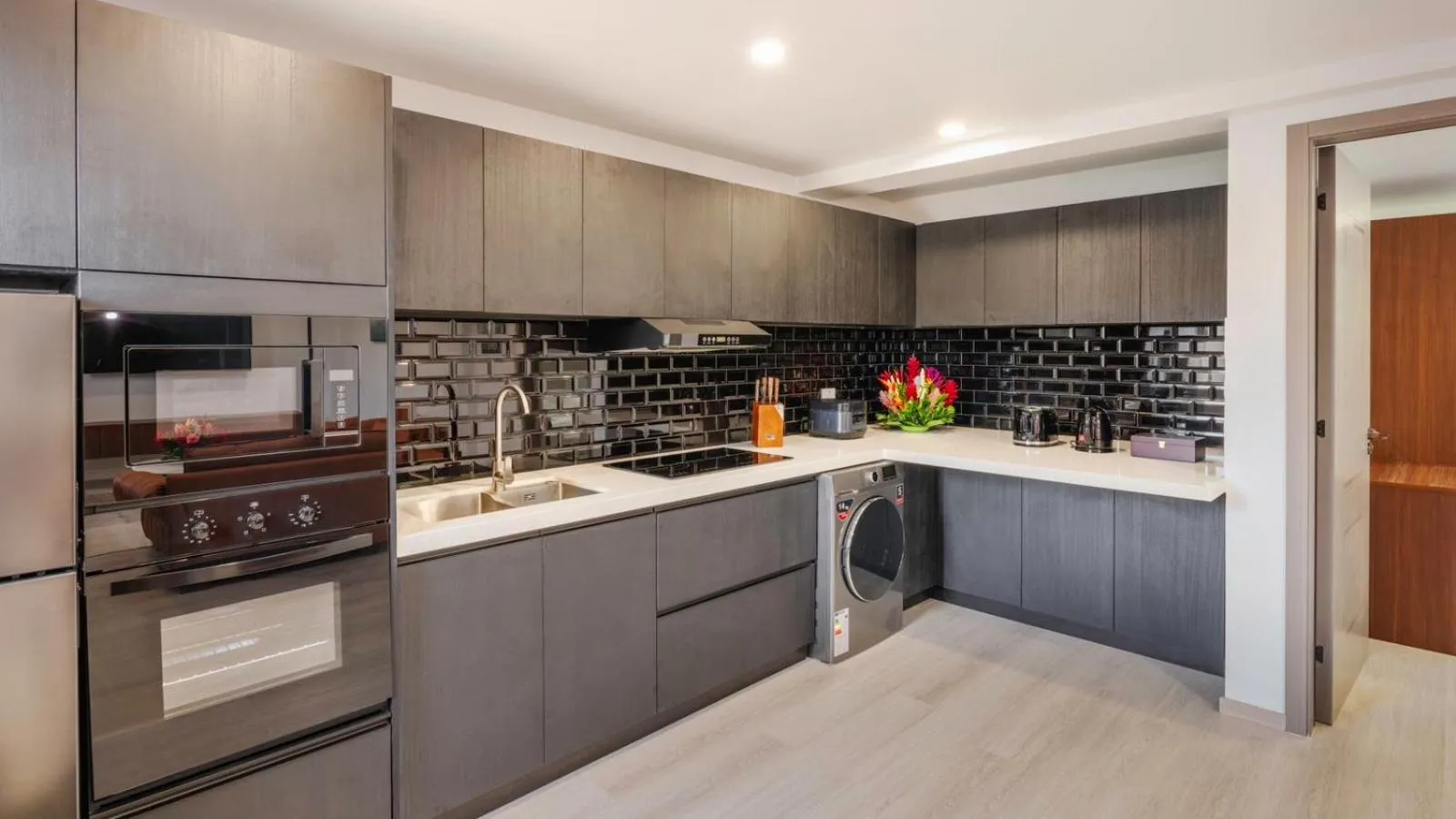 kitchen in Hibiscus Suites And Residences