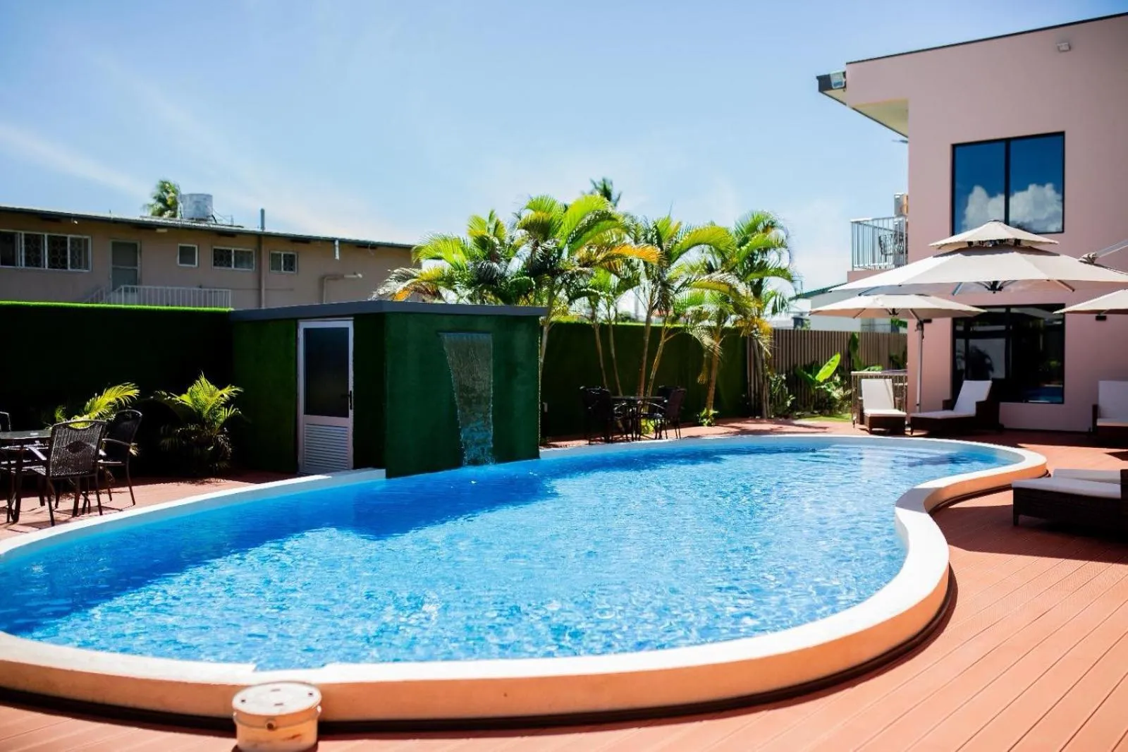 Swimming pool in Hibiscus Suites And Residences