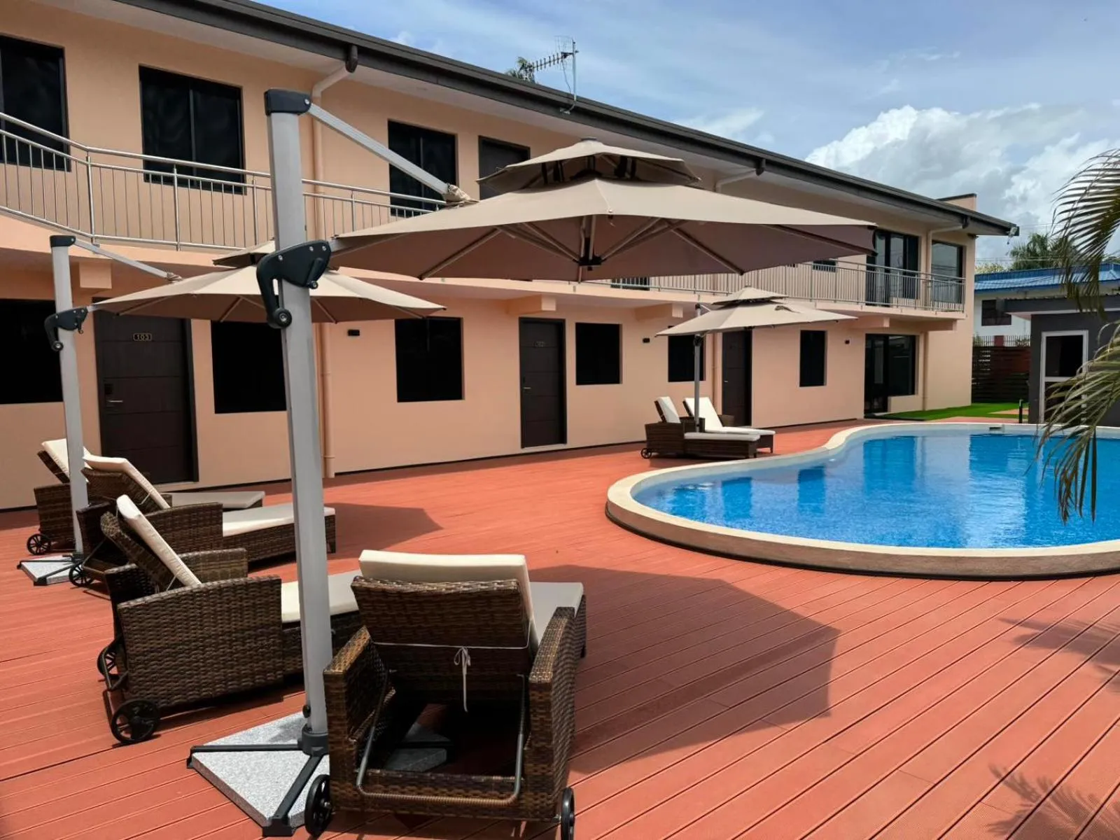 Swimming pool in Hibiscus Suites And Residences