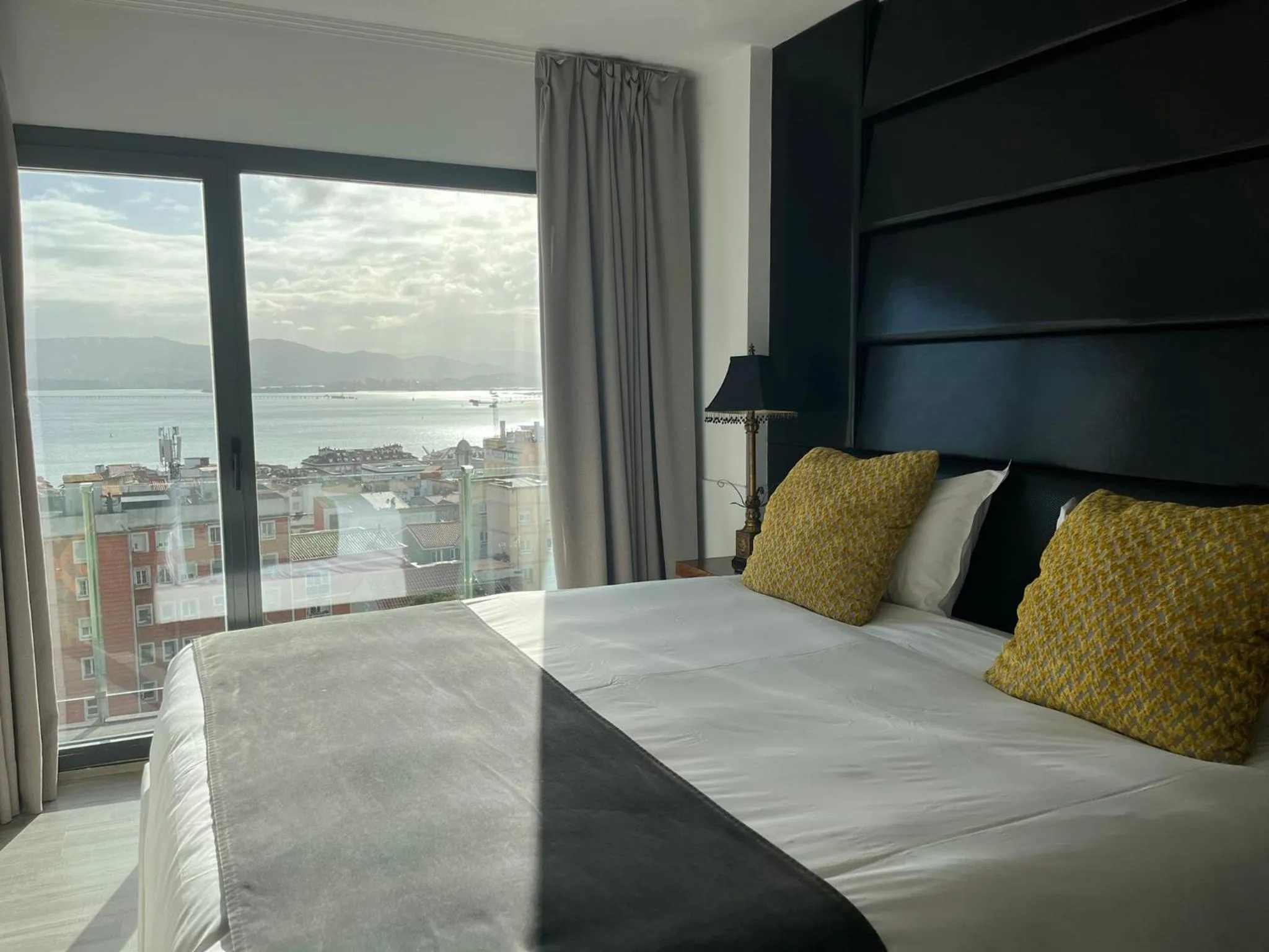 Bed in Hotel Art Santander