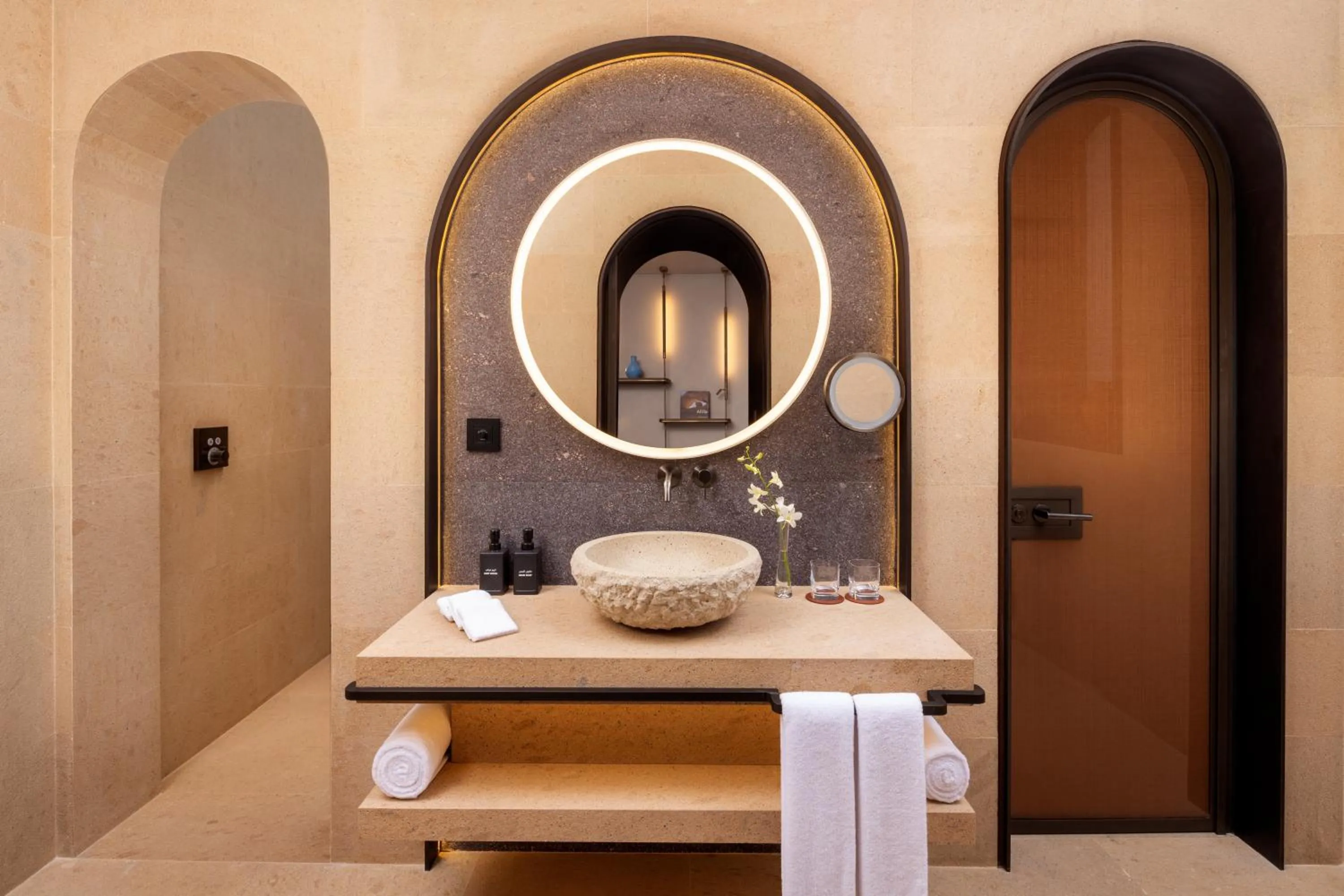 Toilet in The Chedi Hegra, AlUla