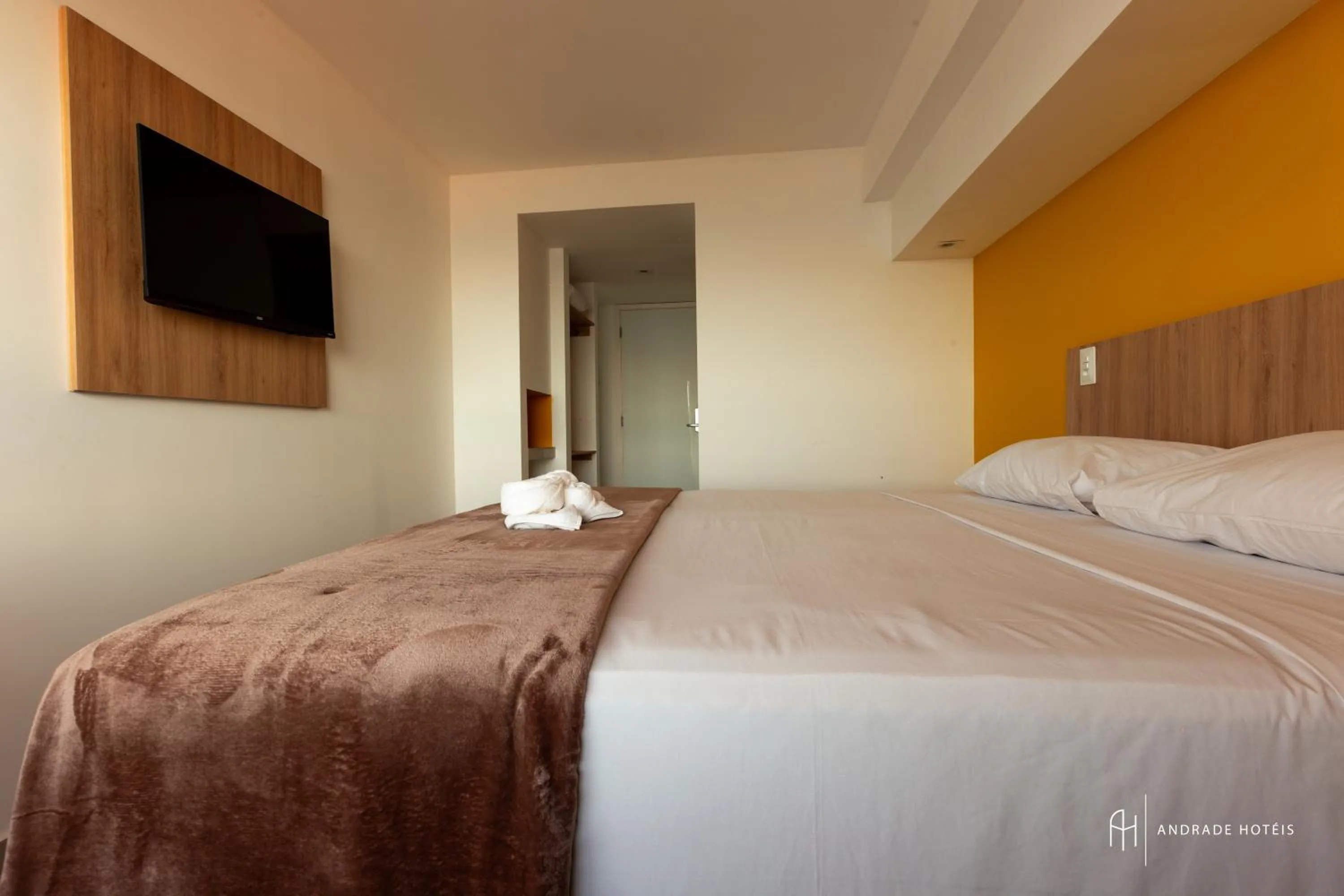 Bedroom, Bed in Rede Andrade Boa Viagem