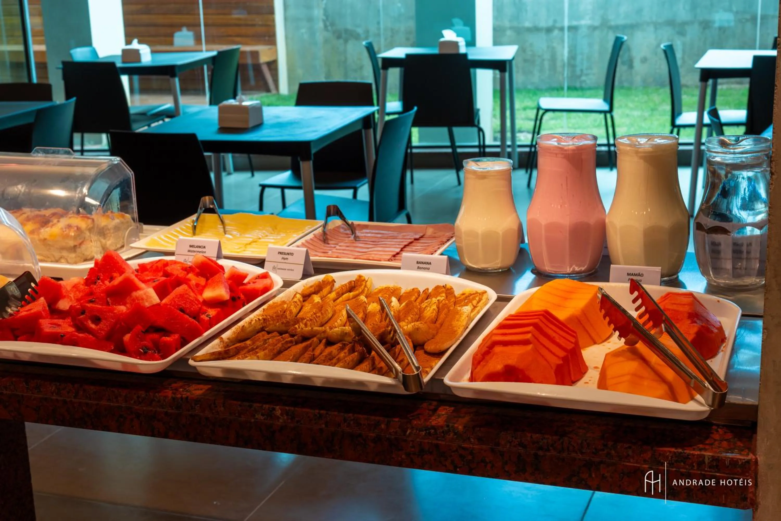 Continental breakfast in Rede Andrade Boa Viagem