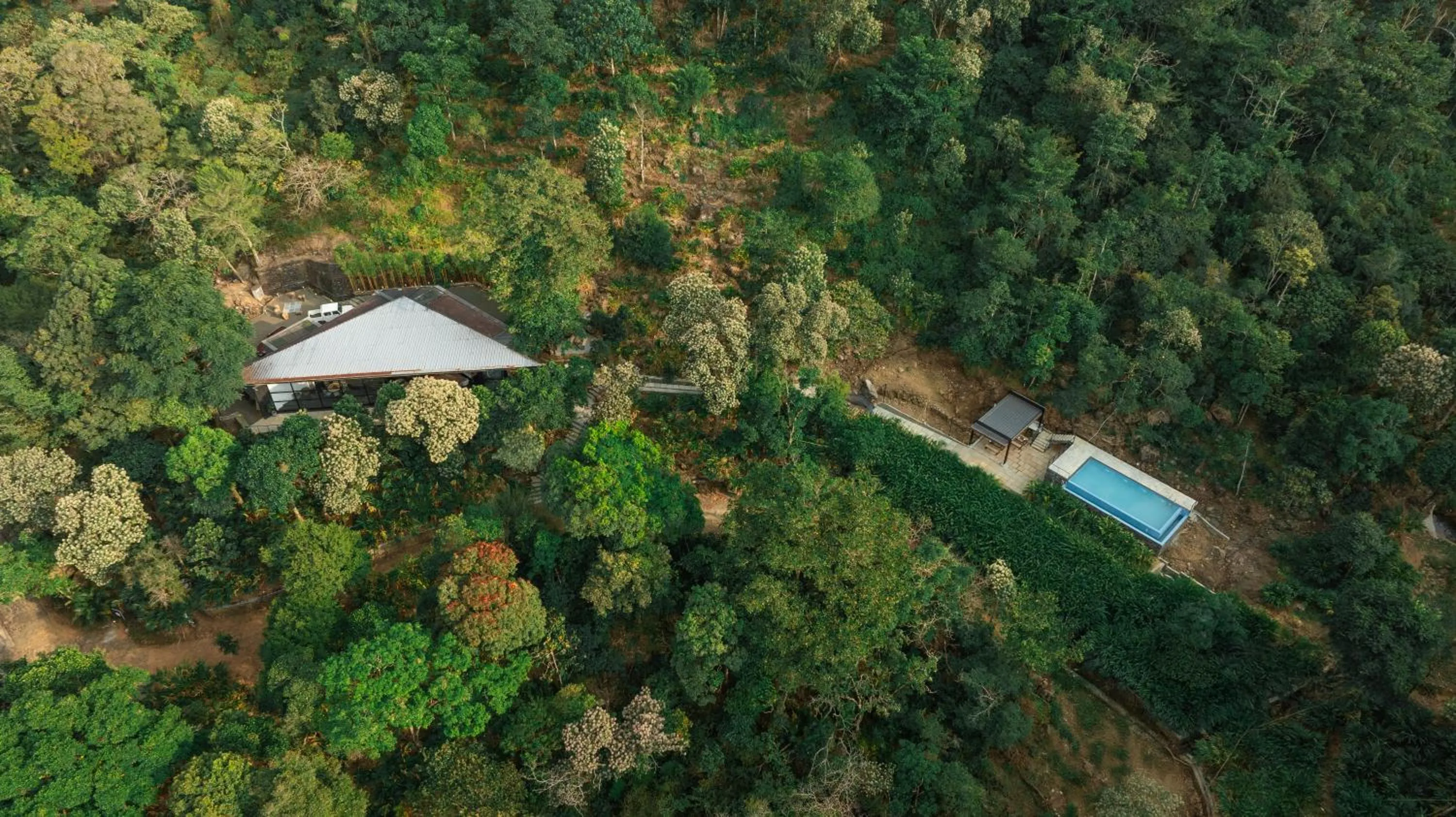 Bird's eye view in Ela Luxury Stay