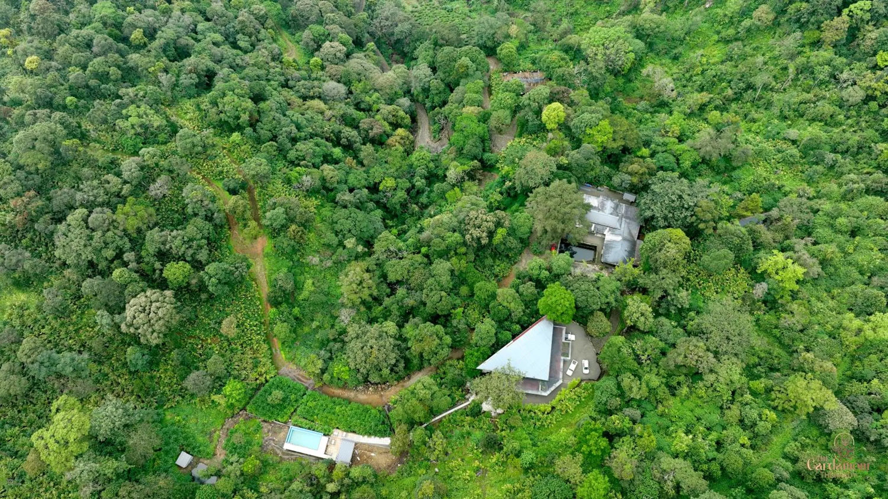 Bird's eye view in Ela Luxury Stay