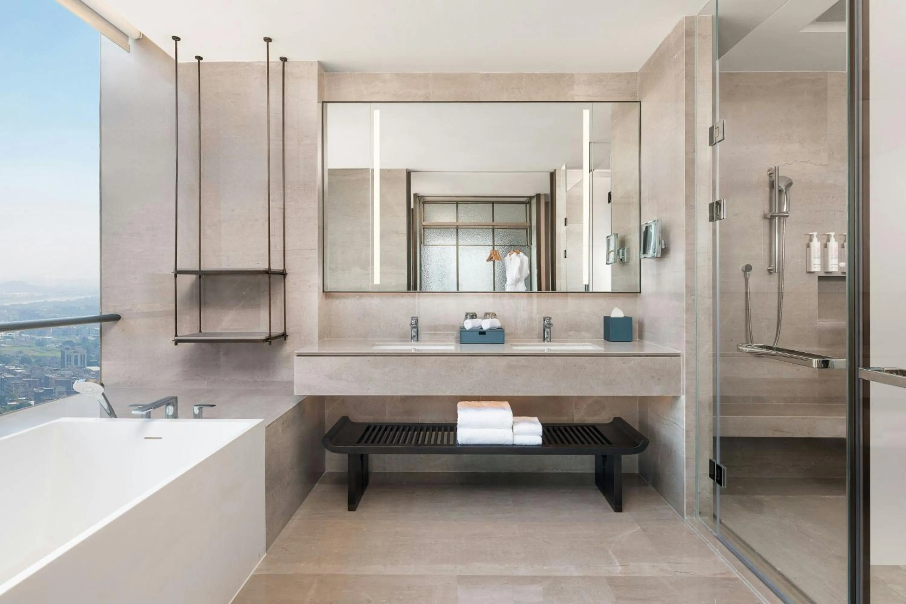 Photo of the whole room in Jieyang Marriott Hotel