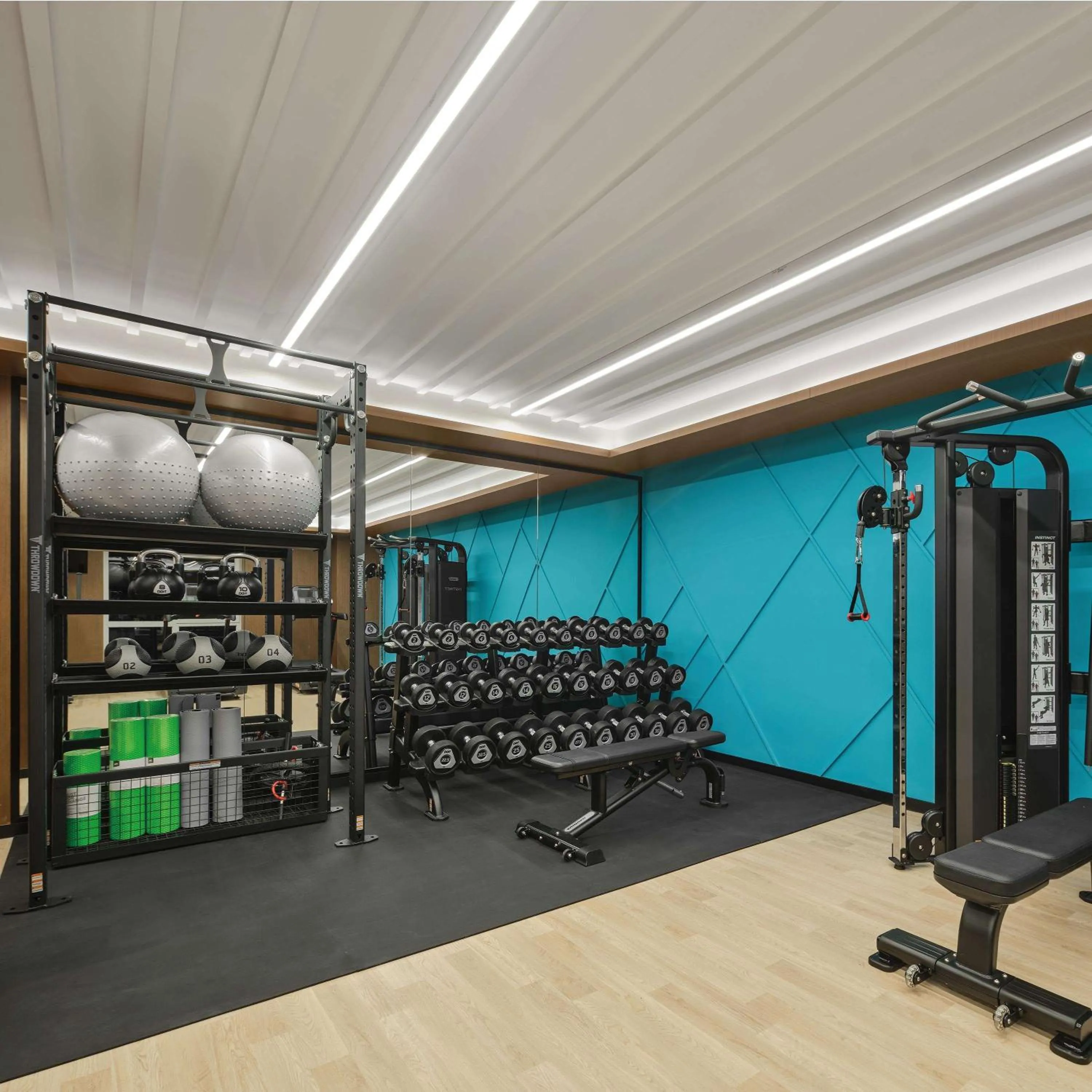 Fitness centre/facilities in Hilton Garden Inn Beijing Yizhuang