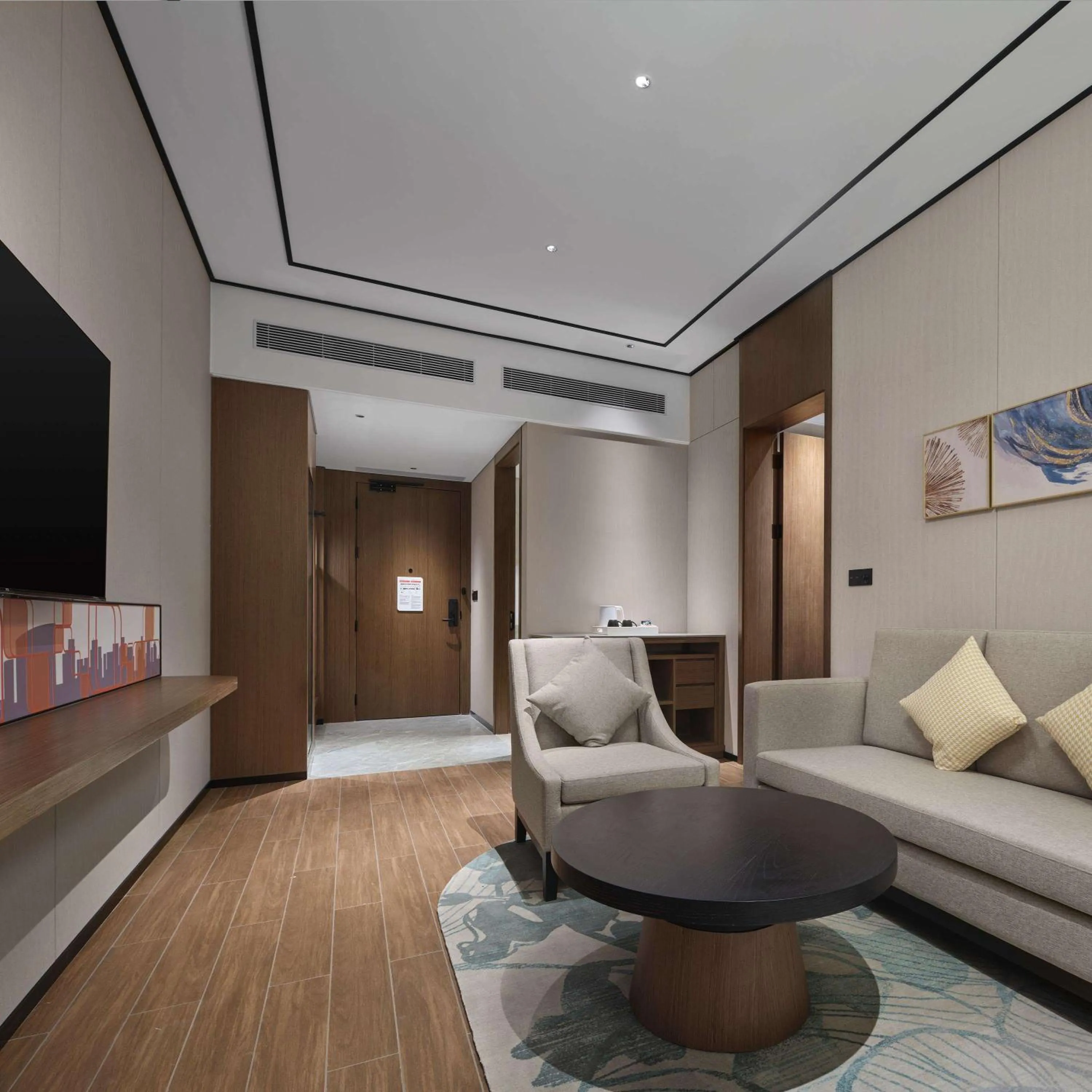 Living room in Hilton Garden Inn Beijing Yizhuang