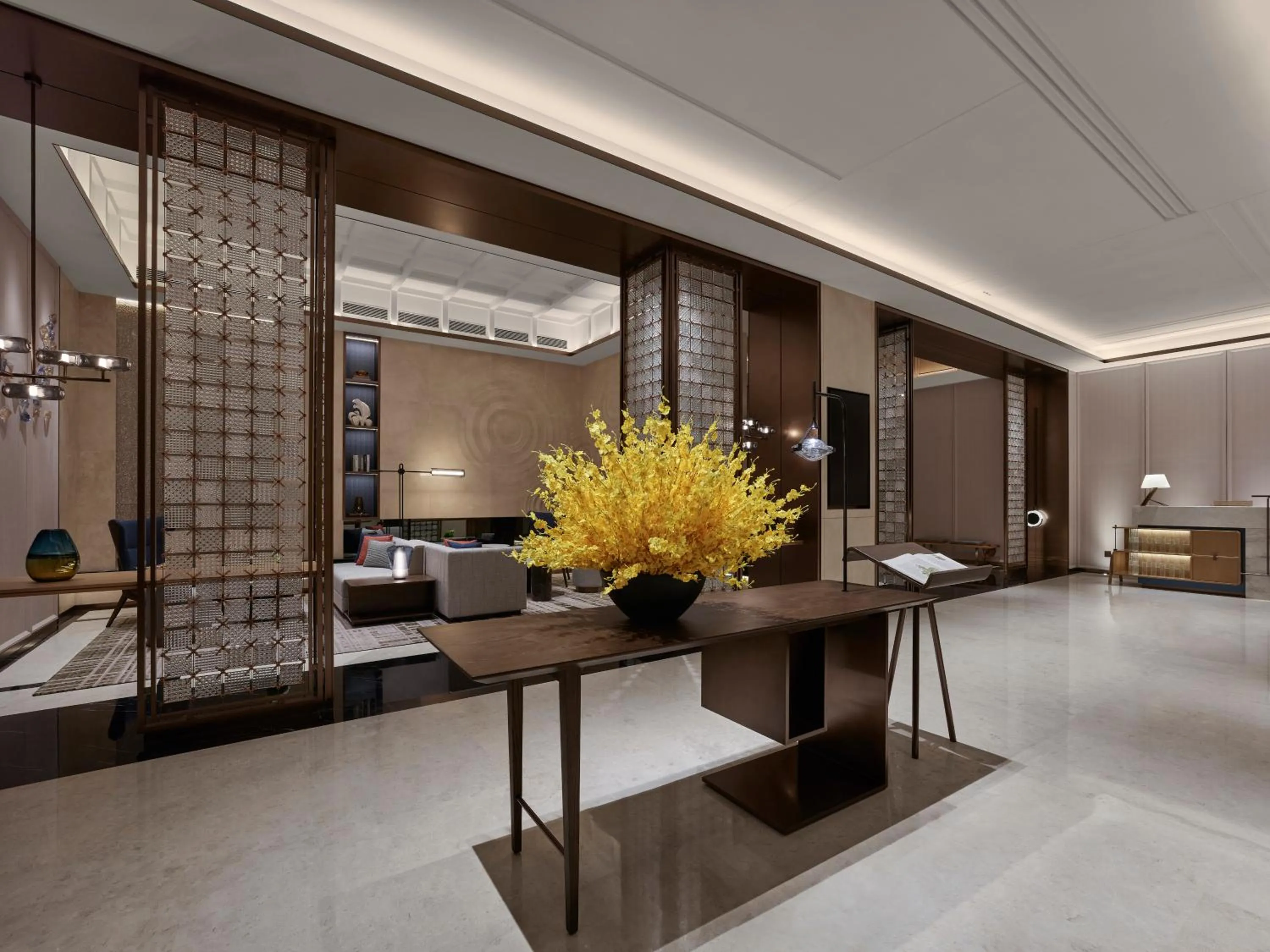 Lobby or reception in Hilton Shanghai Greater Hongqiao