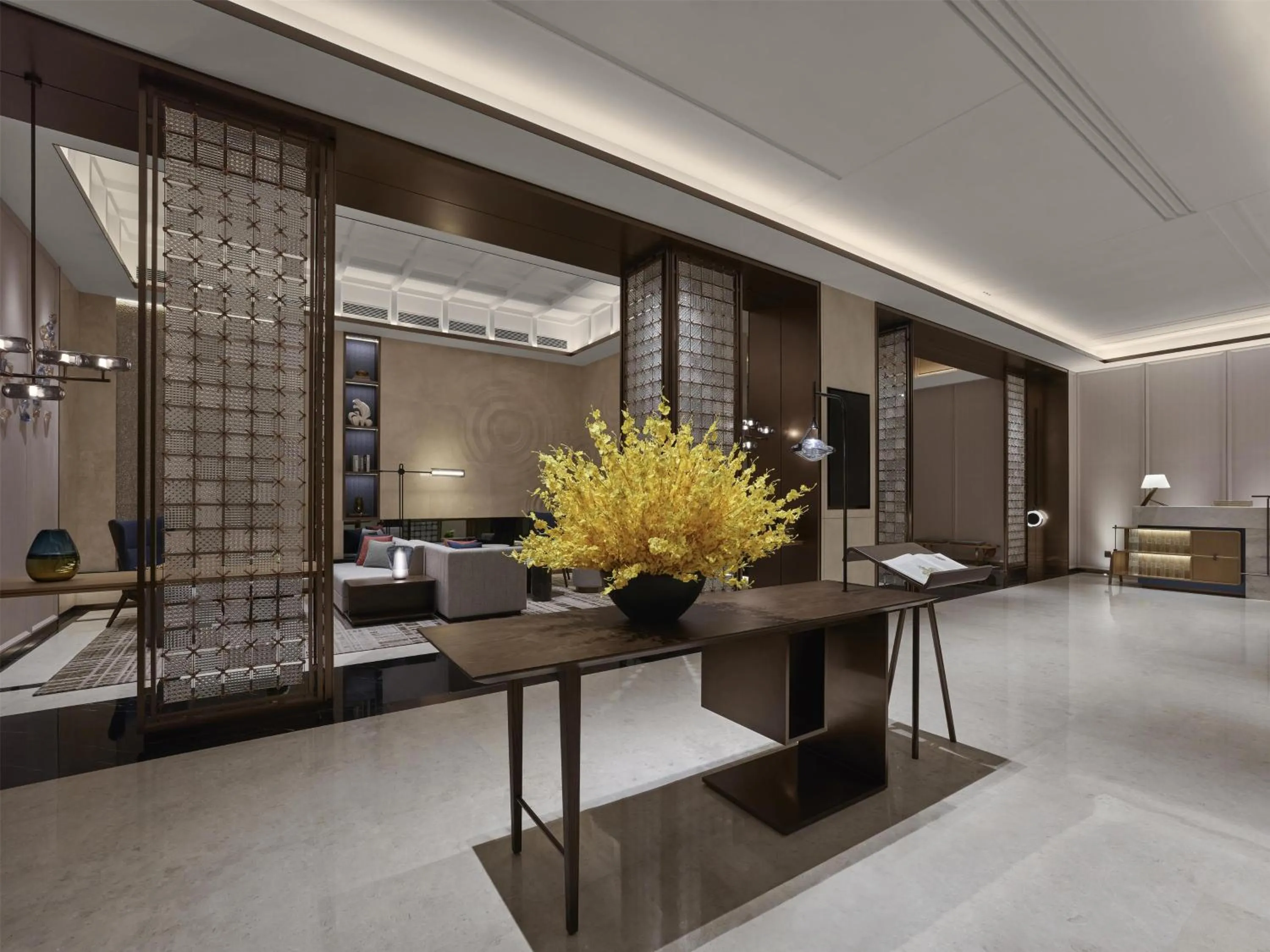 Lobby or reception in Hilton Shanghai Greater Hongqiao