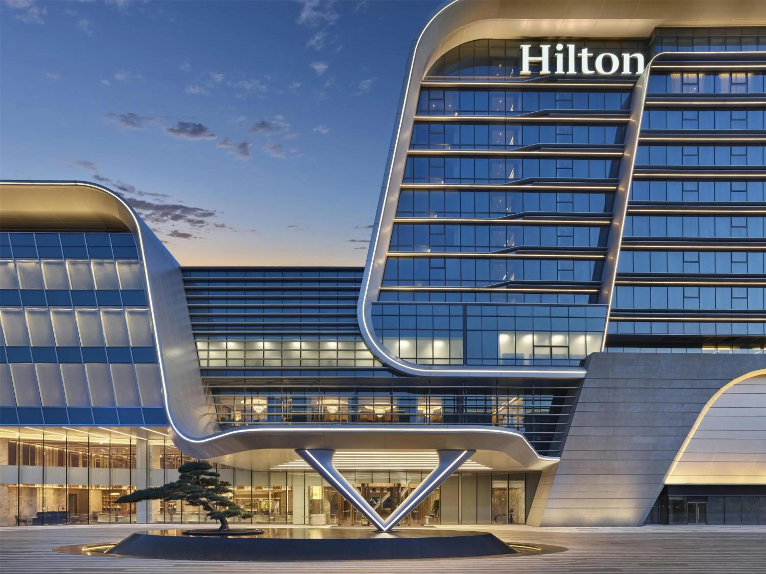 Property building in Hilton Shanghai Greater Hongqiao