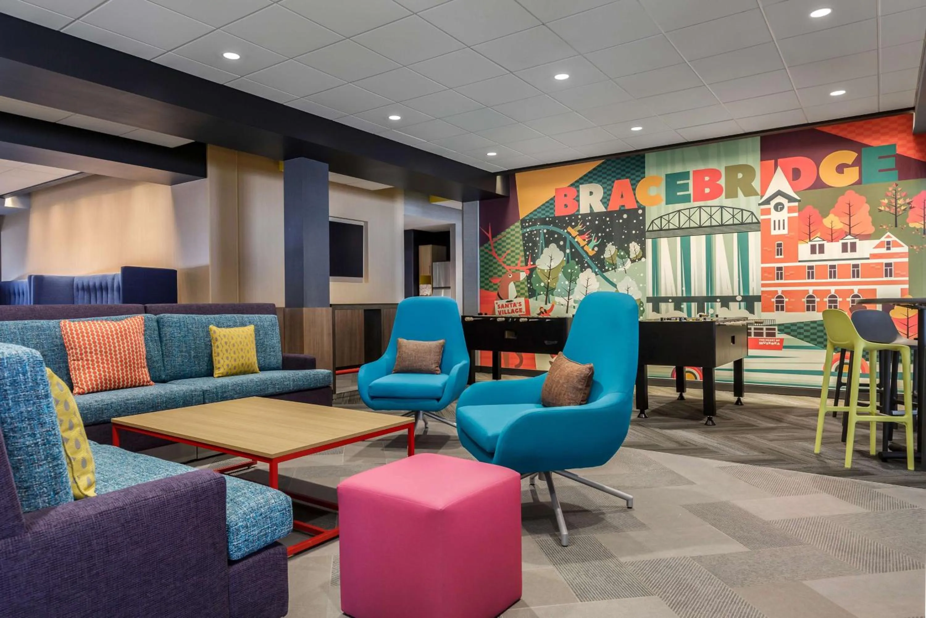 Lobby or reception in Tru By Hilton Bracebridge, On