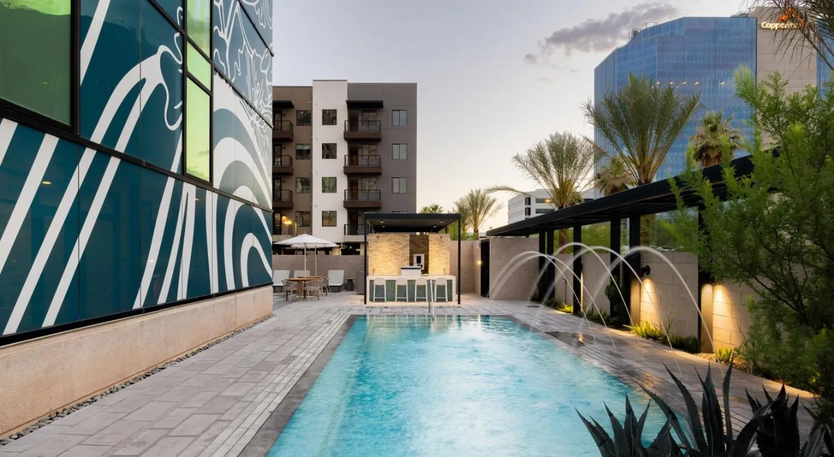 Swimming pool in Sentral Alloy Midtown