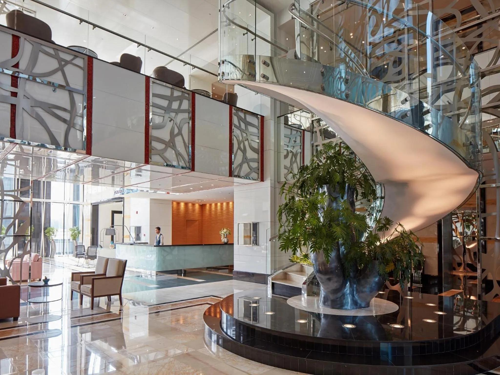 Lobby or reception in Millennium Hotel & Convention Centre Kuwait