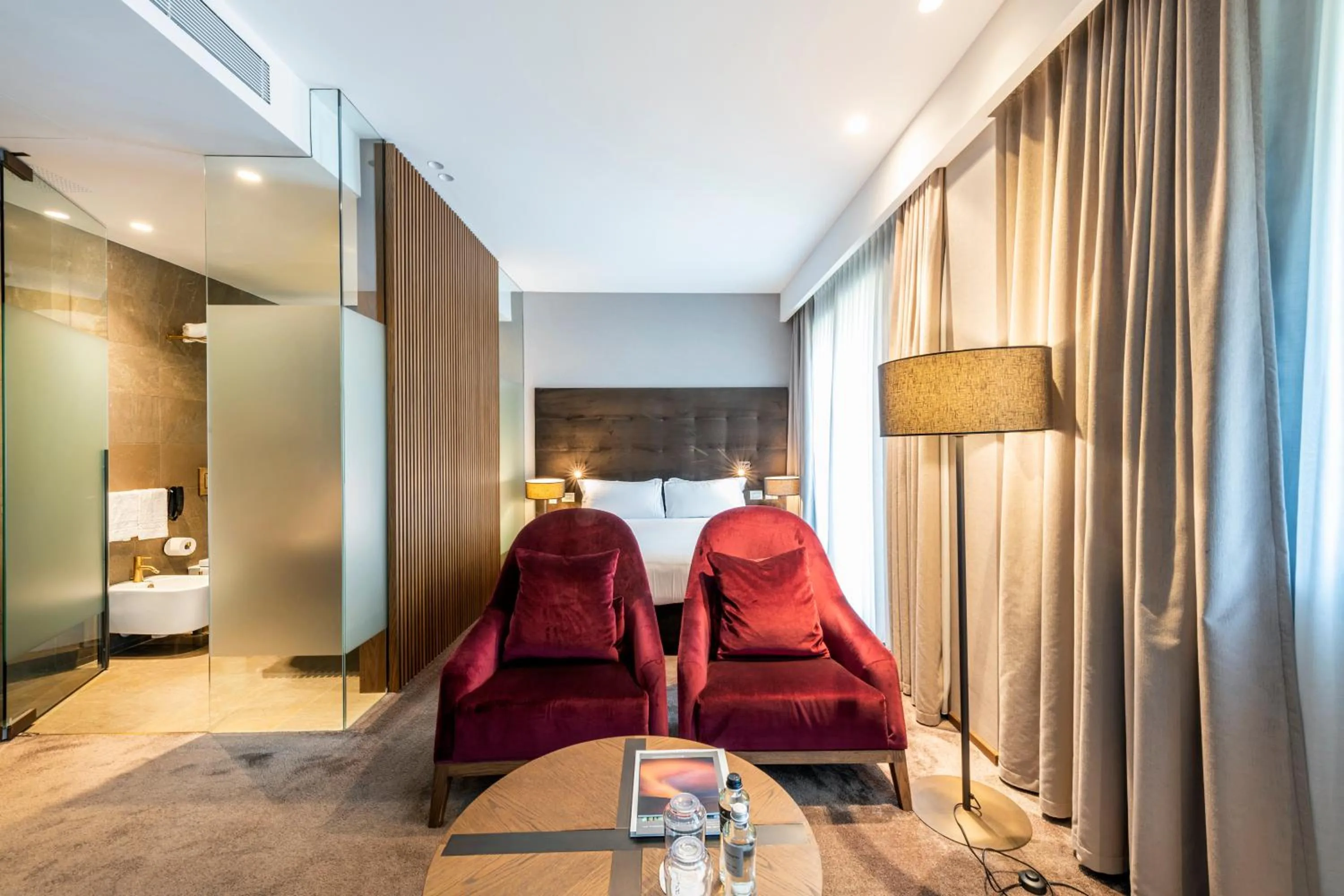 Bedroom, Bed in Grand Hotel Campione